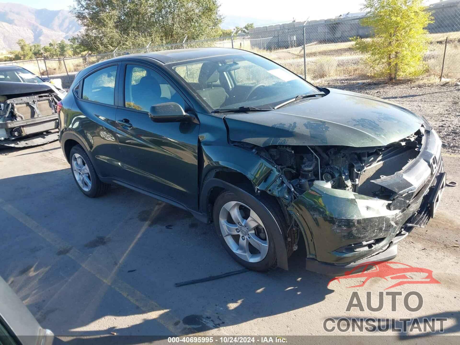 HONDA HR-V 2016 - 3CZRU6H33GM756212