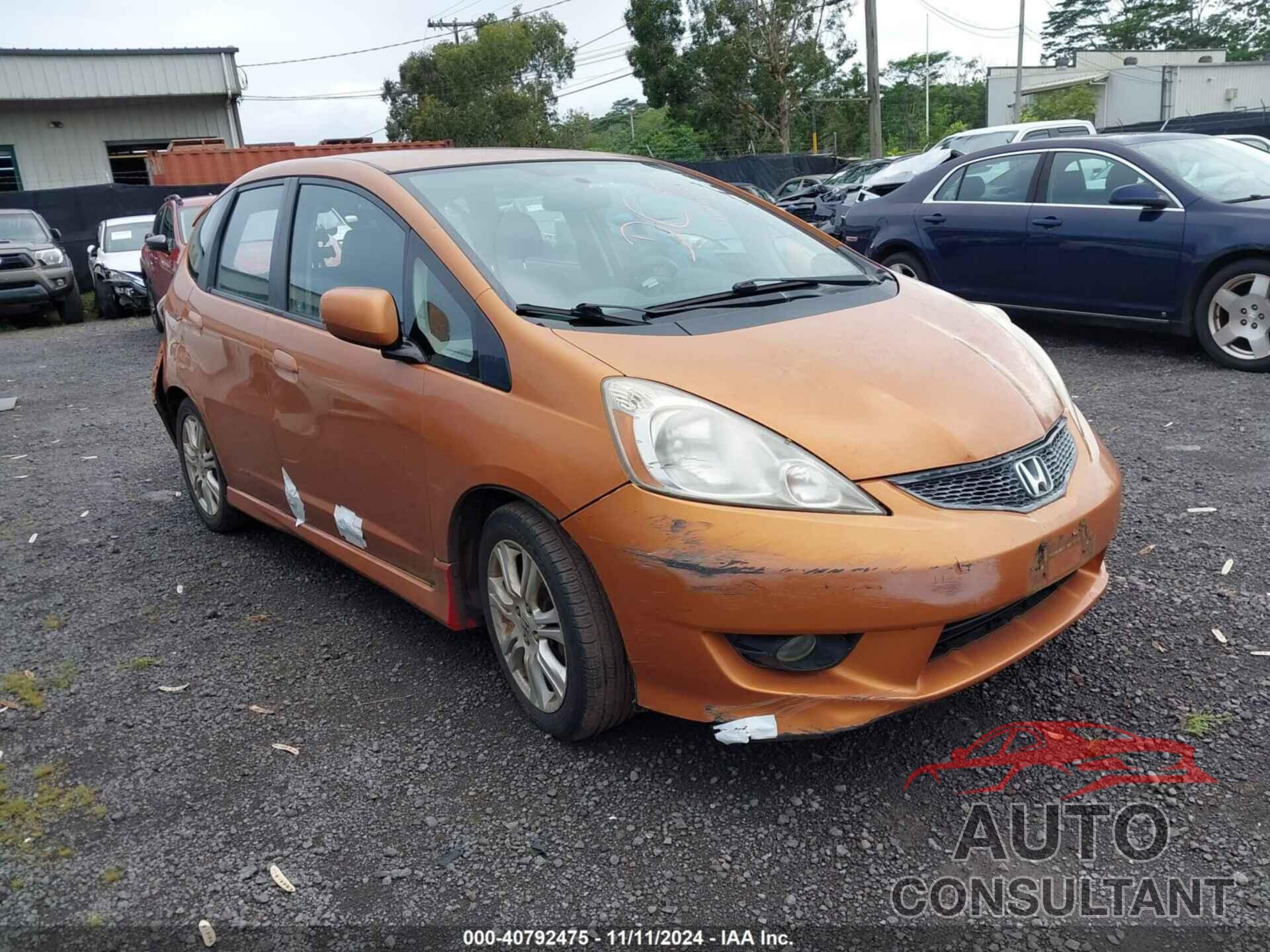 HONDA FIT 2009 - JHMGE884X9S063807