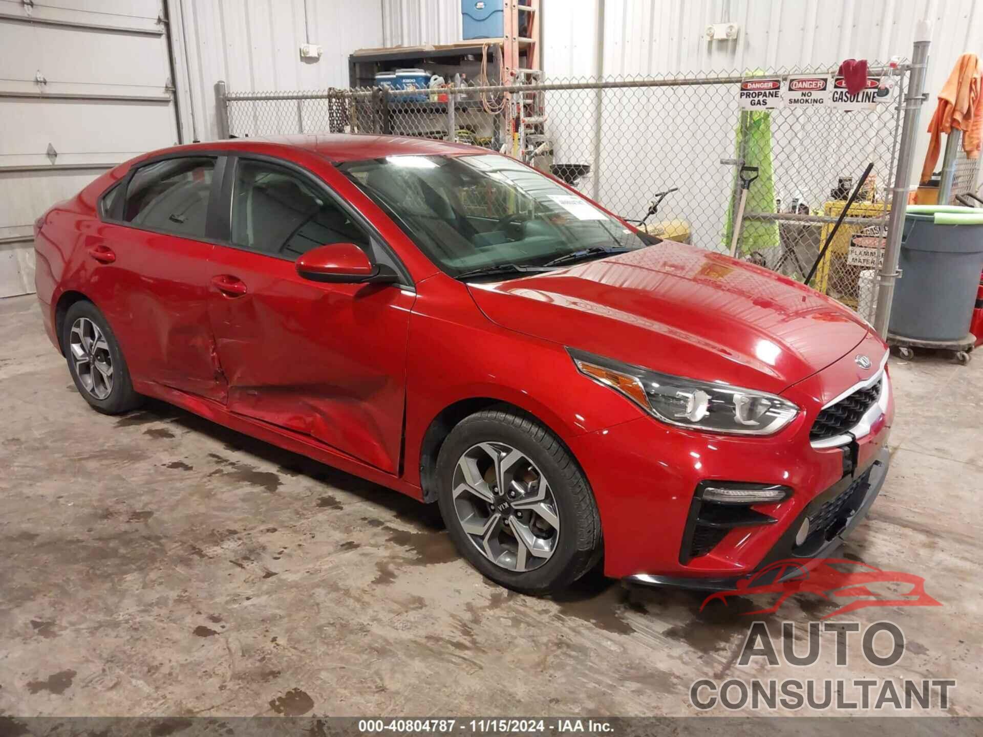 KIA FORTE 2019 - 3KPF24AD0KE113101