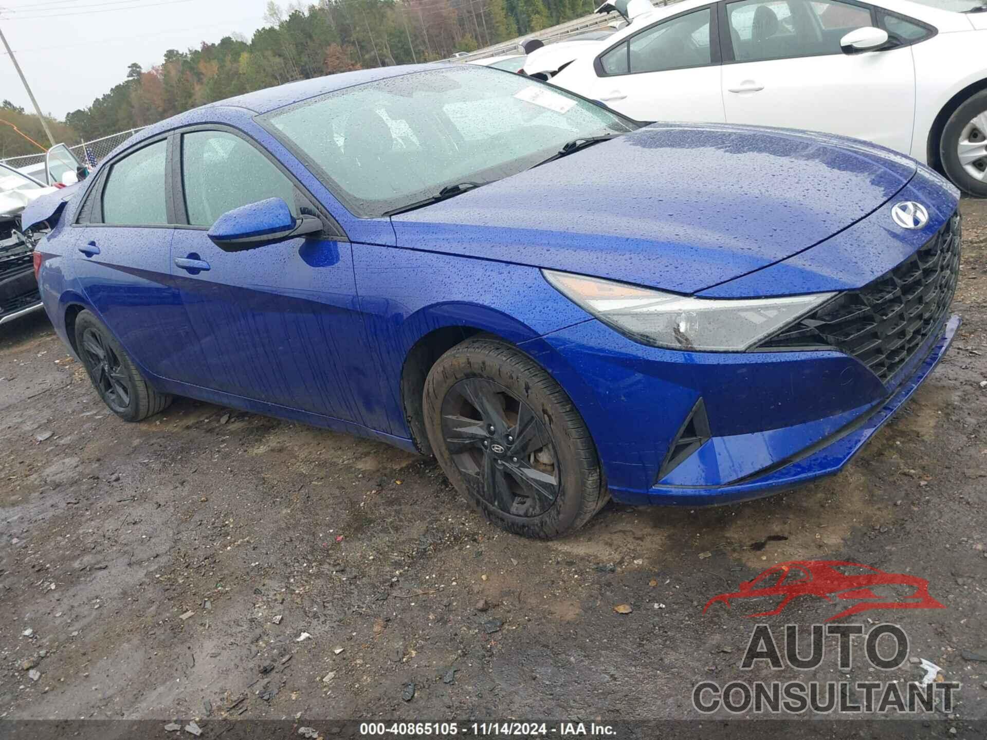 HYUNDAI ELANTRA 2022 - KMHLM4AG7NU338432