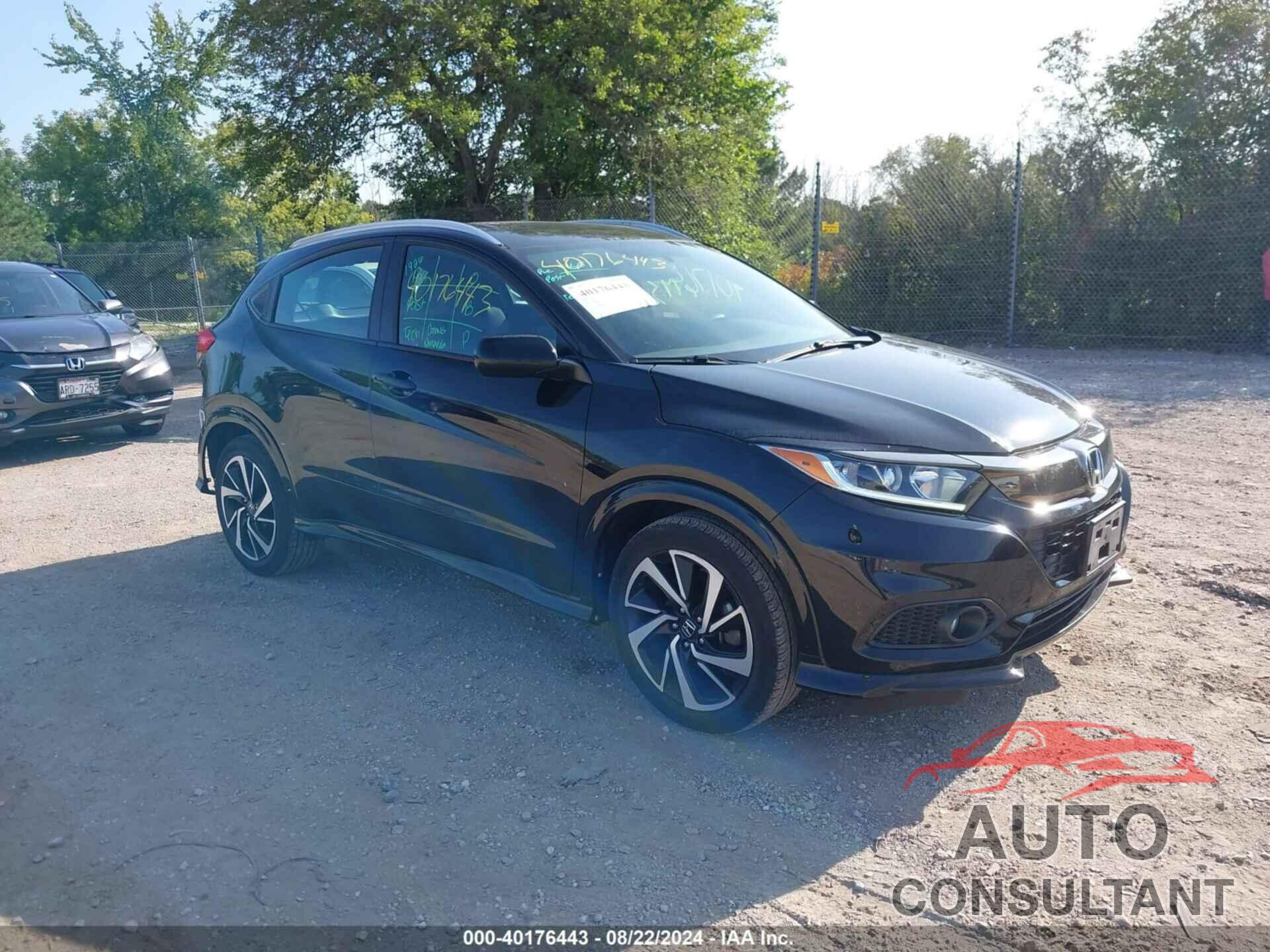 HONDA HR-V 2019 - 3CZRU6H14KM706085