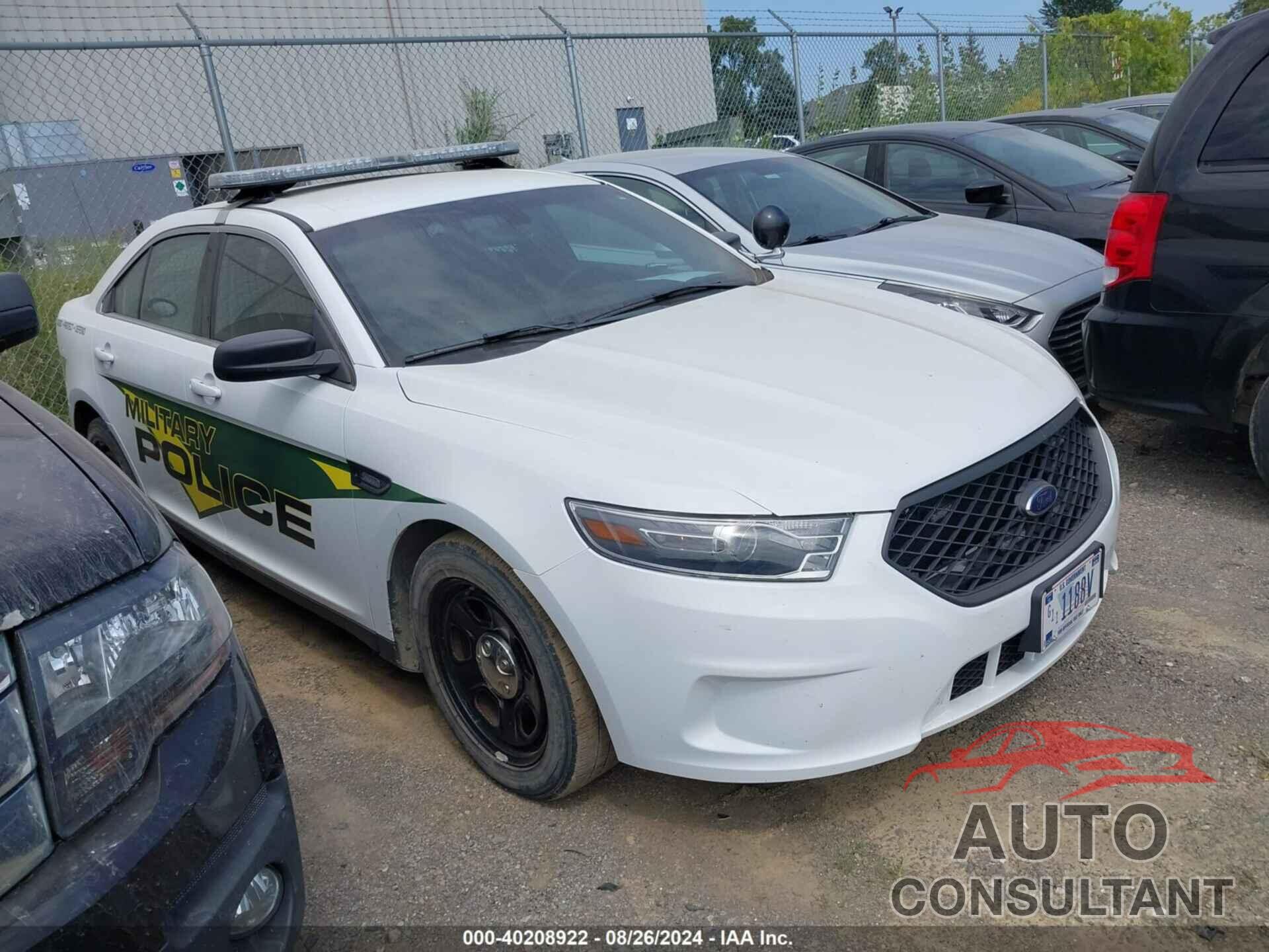 FORD POLICE INTERCEPTOR 2019 - 1FAHP2L81KG103620