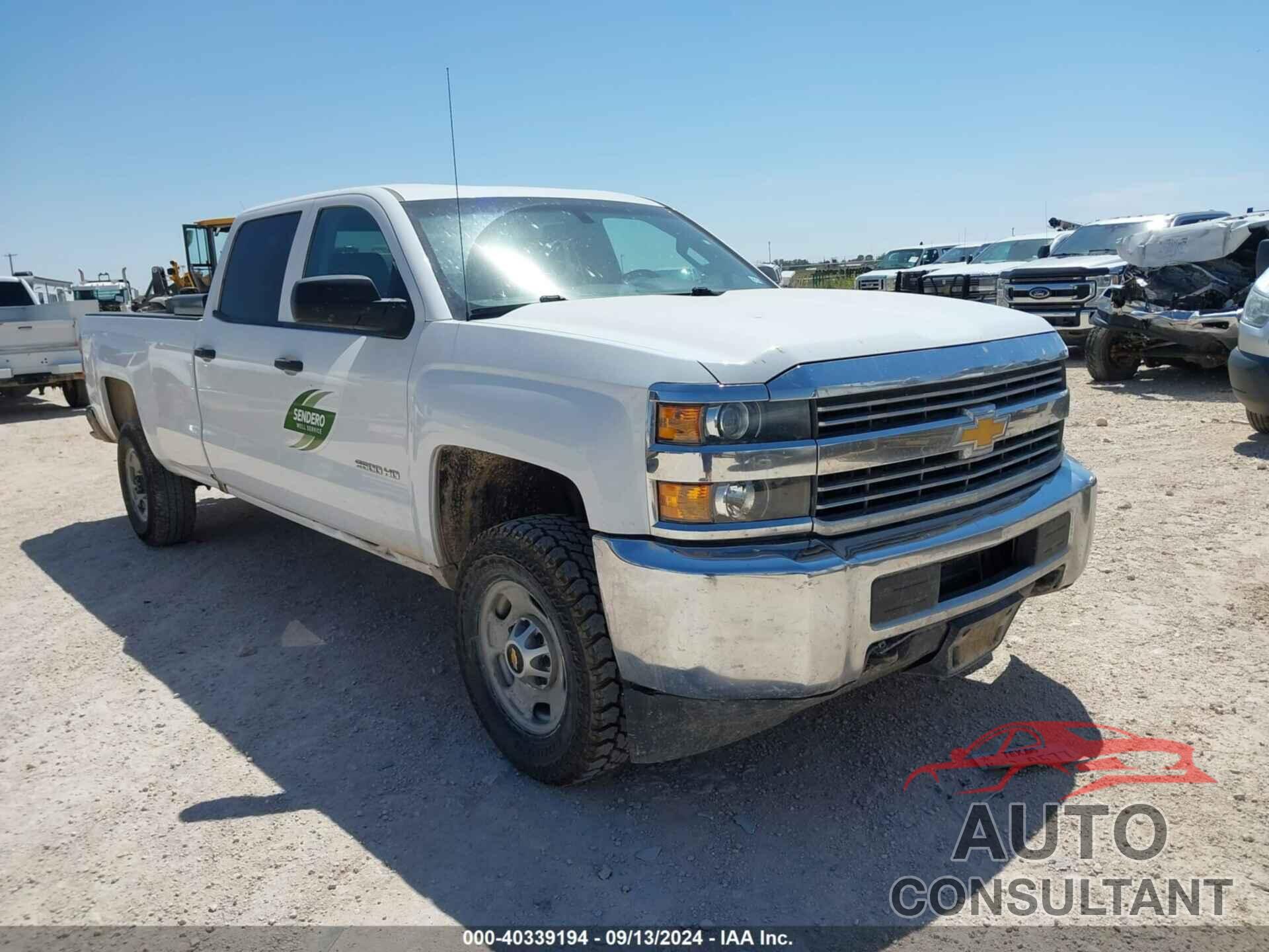 CHEVROLET SILVERADO 2500HD 2018 - 1GC1CUEG0JF272295