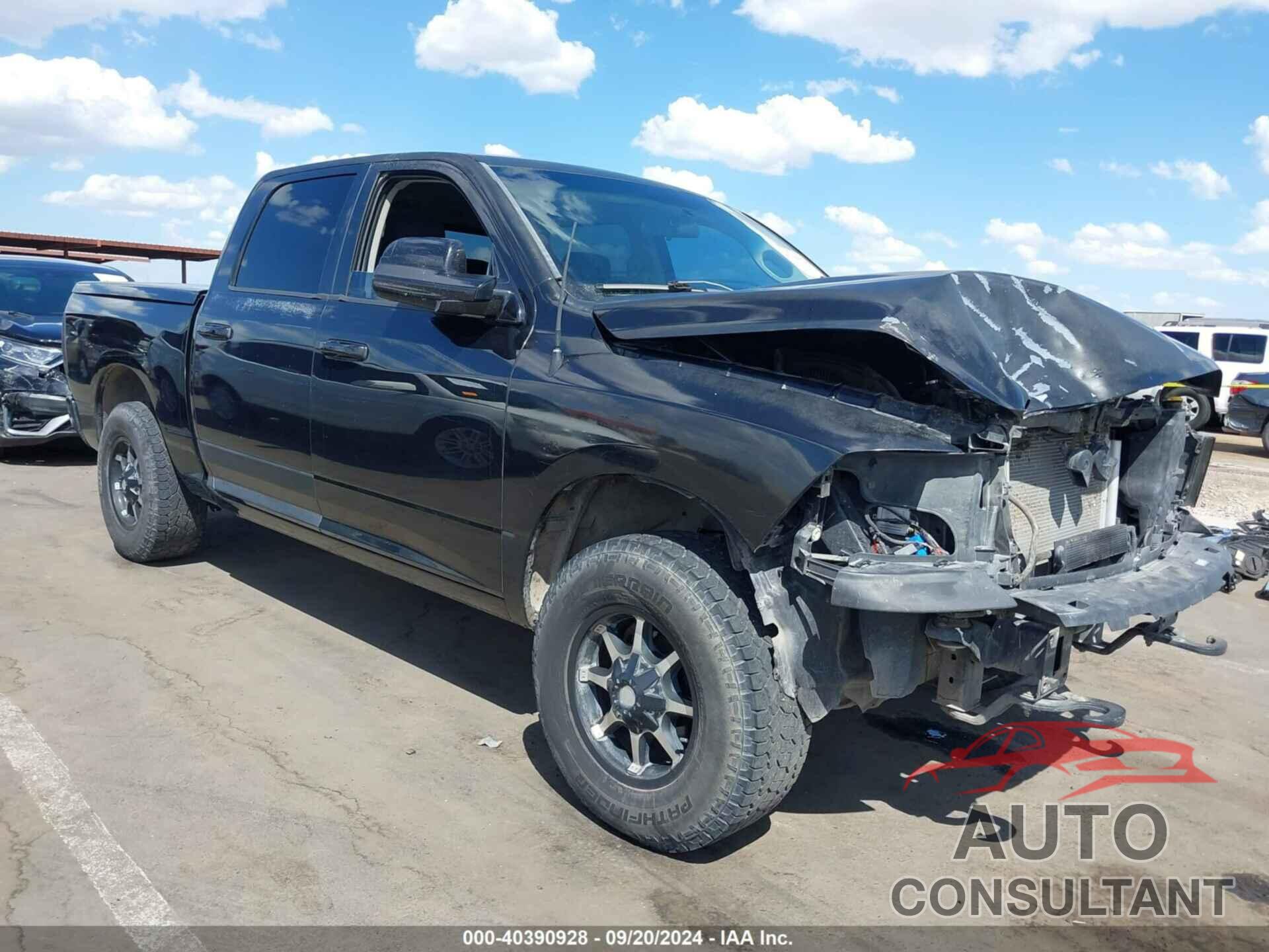 DODGE RAM 1500 2010 - 1D7RV1CT4AS155294