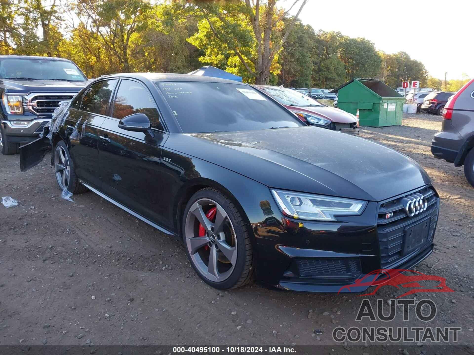 AUDI S4 2018 - WAUB4AF41JA137681