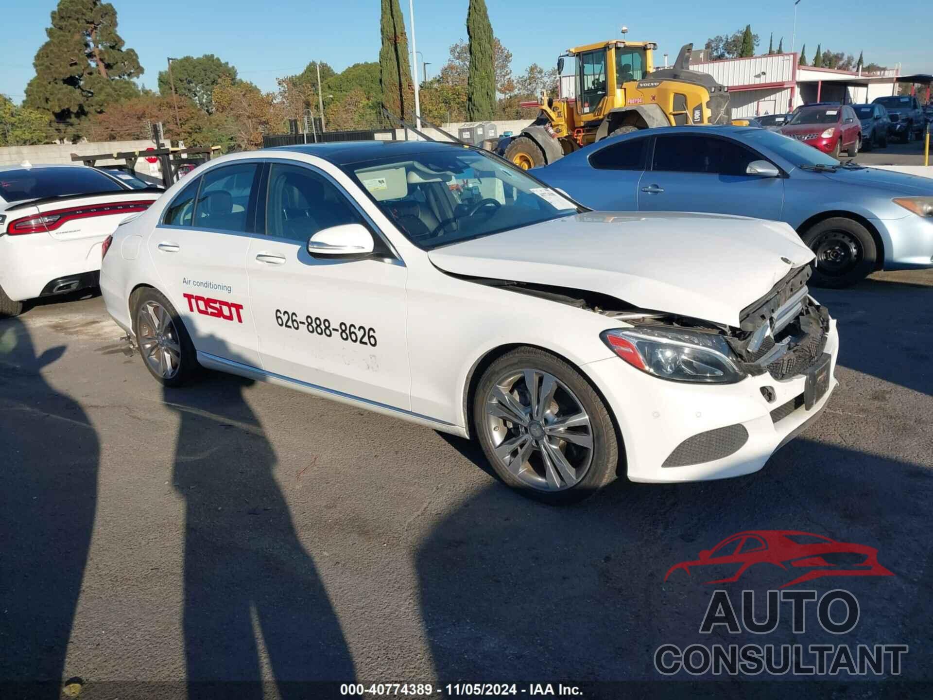 MERCEDES-BENZ C 300 2015 - 55SWF4JB3FU074019