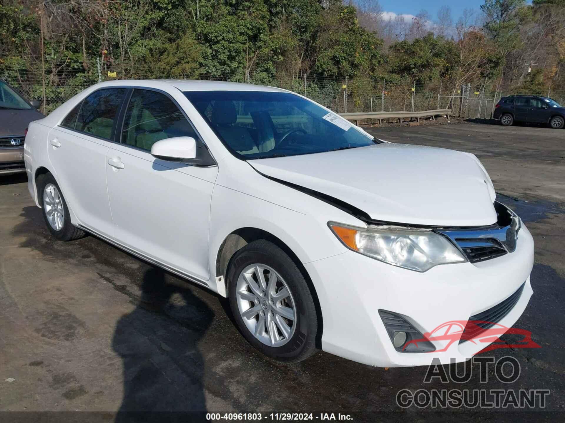 TOYOTA CAMRY 2013 - 4T1BF1FK8DU259982