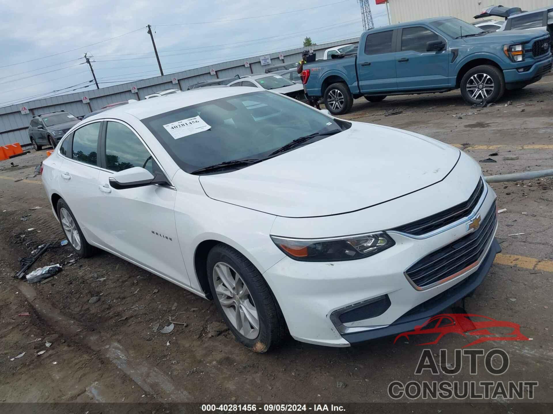 CHEVROLET MALIBU 2016 - 1G1ZE5ST6GF255622