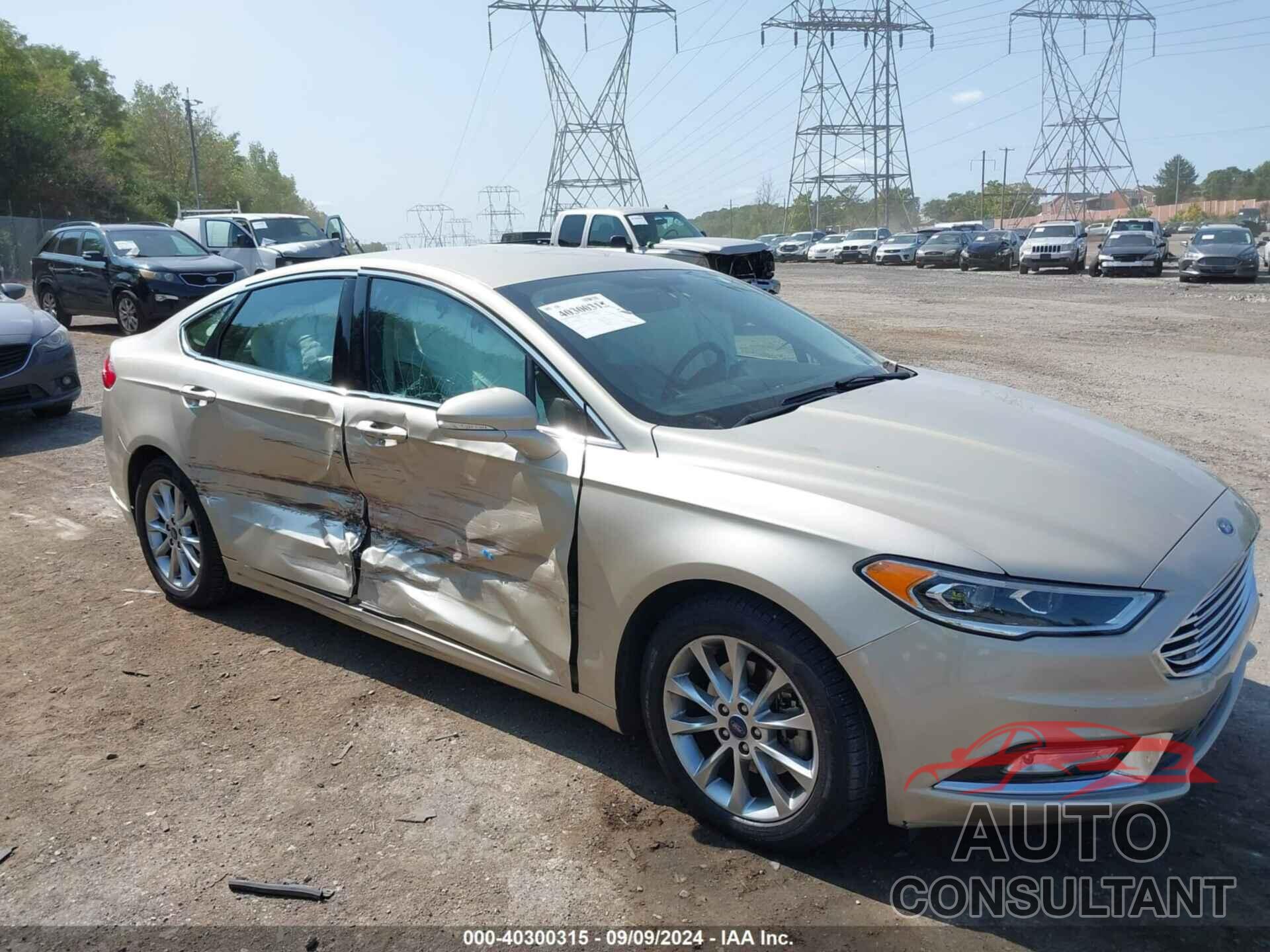 FORD FUSION 2017 - 3FA6P0HD7HR303940