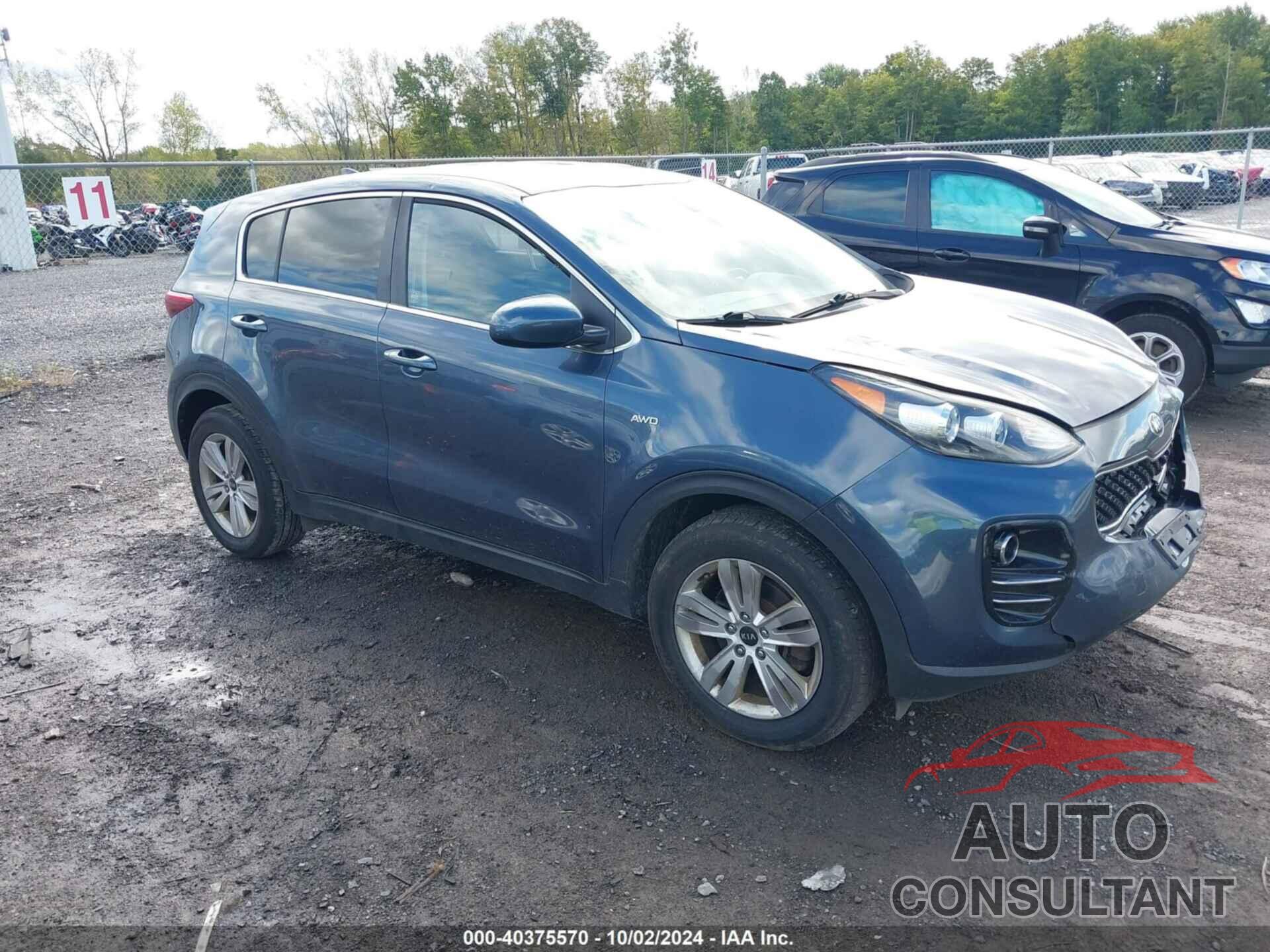 KIA SPORTAGE 2018 - KNDPMCAC9J7400743