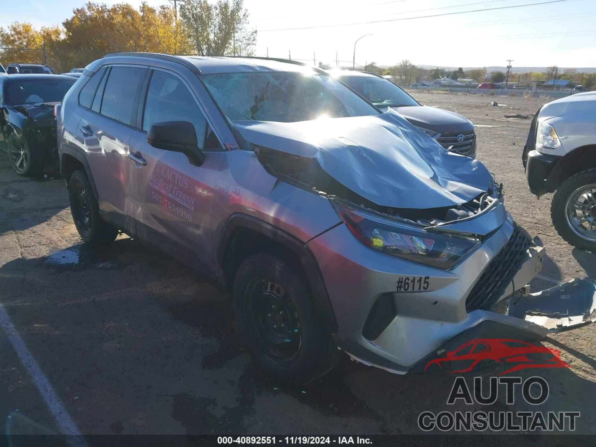 TOYOTA RAV4 2020 - 2T3H1RFV5LW066115