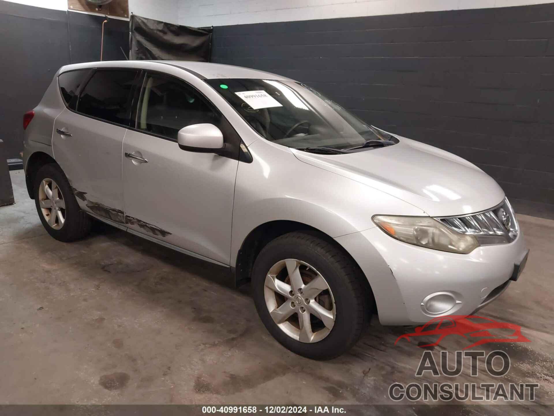 NISSAN MURANO 2009 - JN8AZ18W09W101790