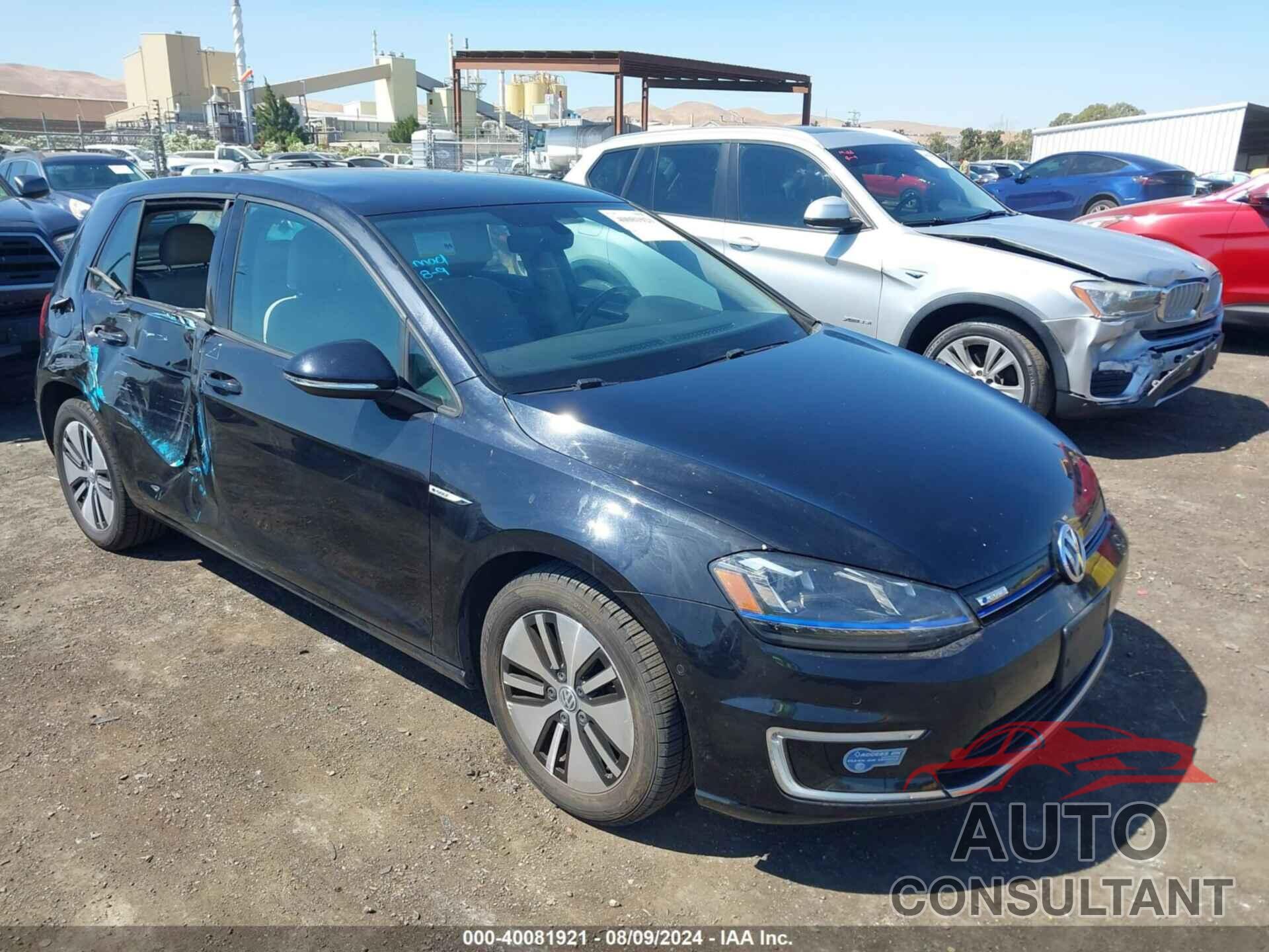 VOLKSWAGEN E-GOLF 2016 - WVWPP7AU1GW916827