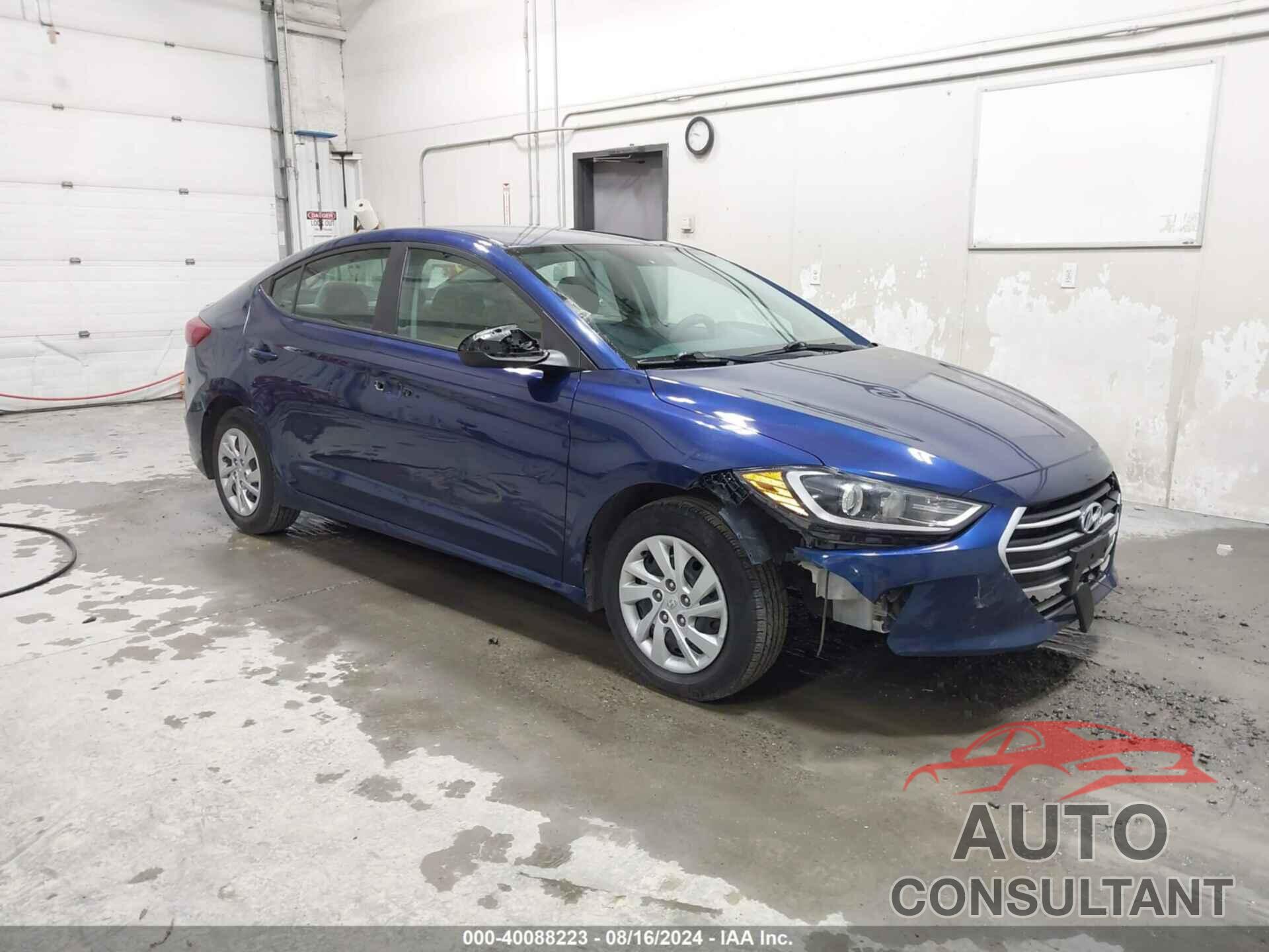 HYUNDAI ELANTRA 2018 - 5NPD74LF8JH350033