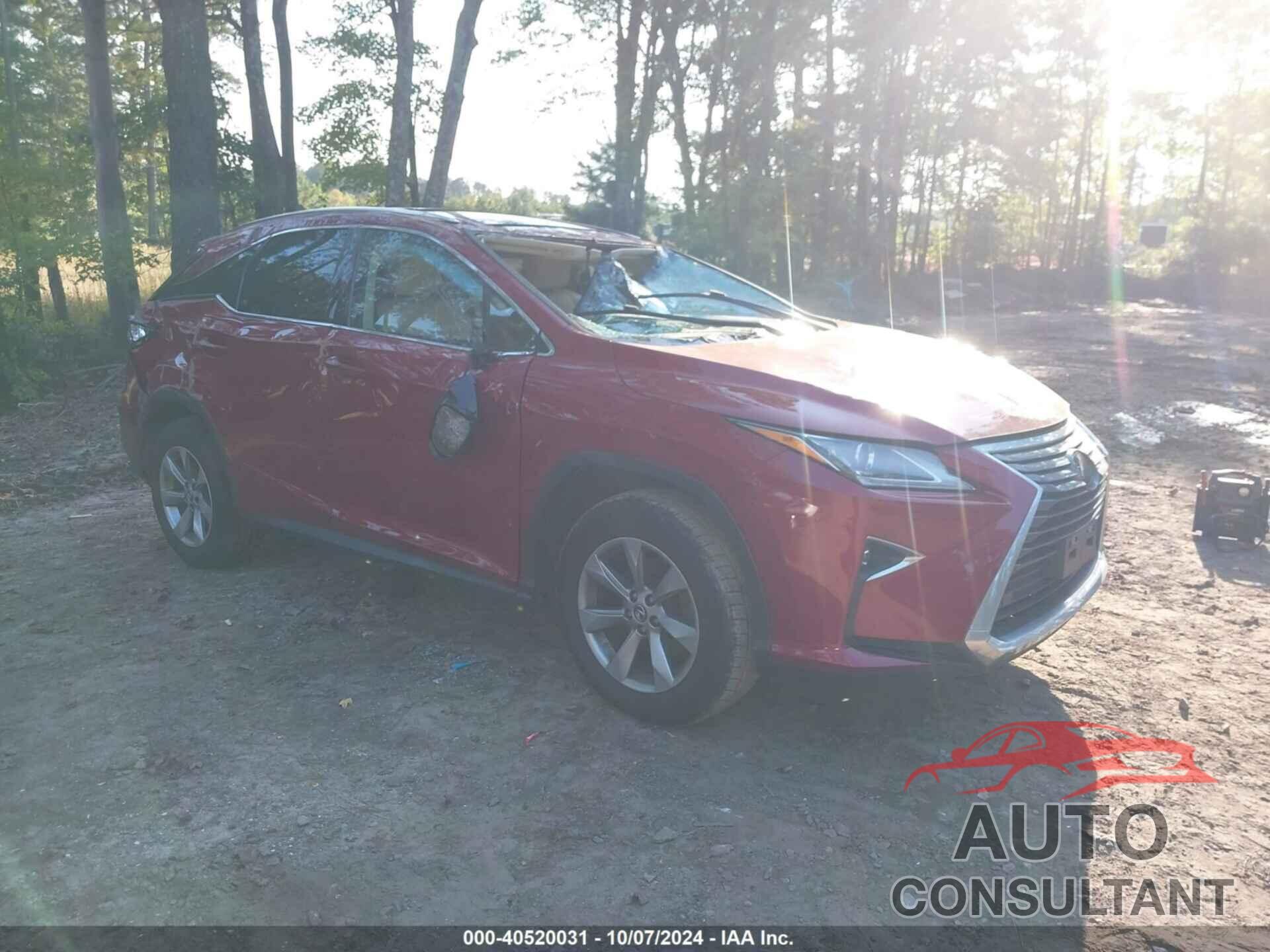 LEXUS RX 350 2019 - 2T2BZMCA5KC200483