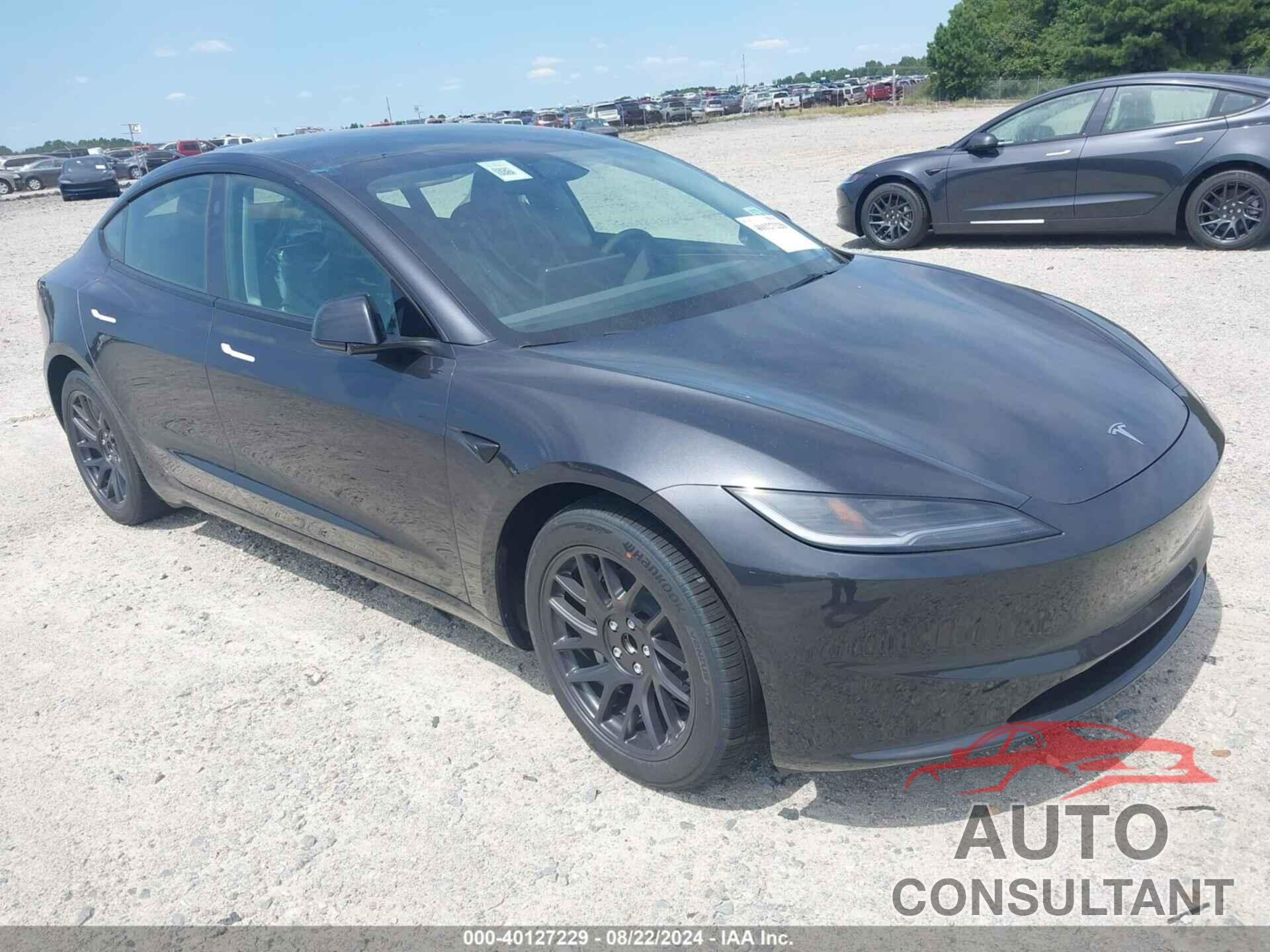 TESLA MODEL 3 2024 - 5YJ3E1EA1RF820706