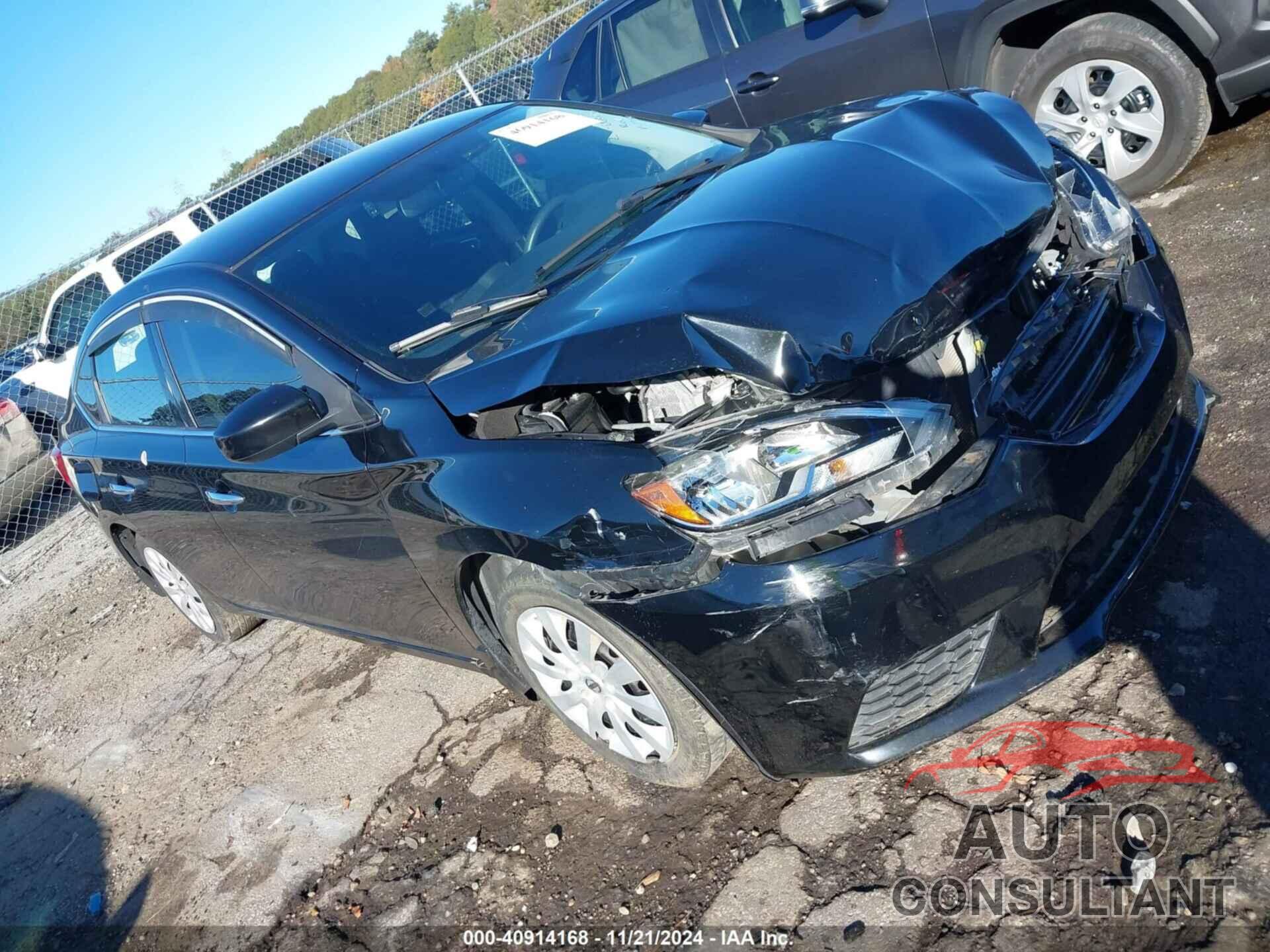 NISSAN SENTRA 2017 - 3N1AB7AP5HY408842