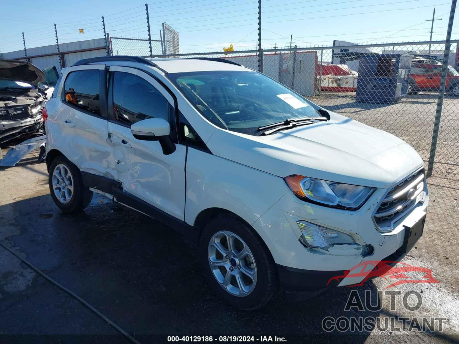 FORD ECOSPORT 2021 - MAJ3S2GE7MC452364