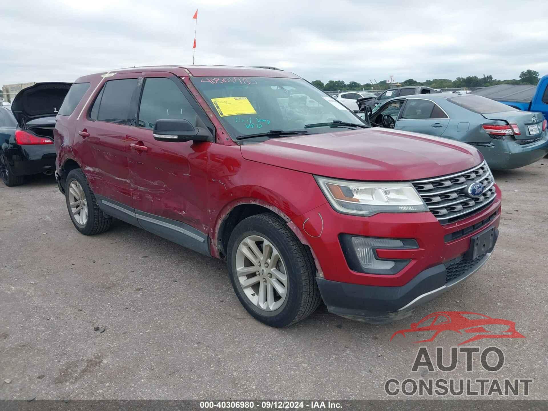 FORD EXPLORER 2017 - 1FM5K7D83HGA45909