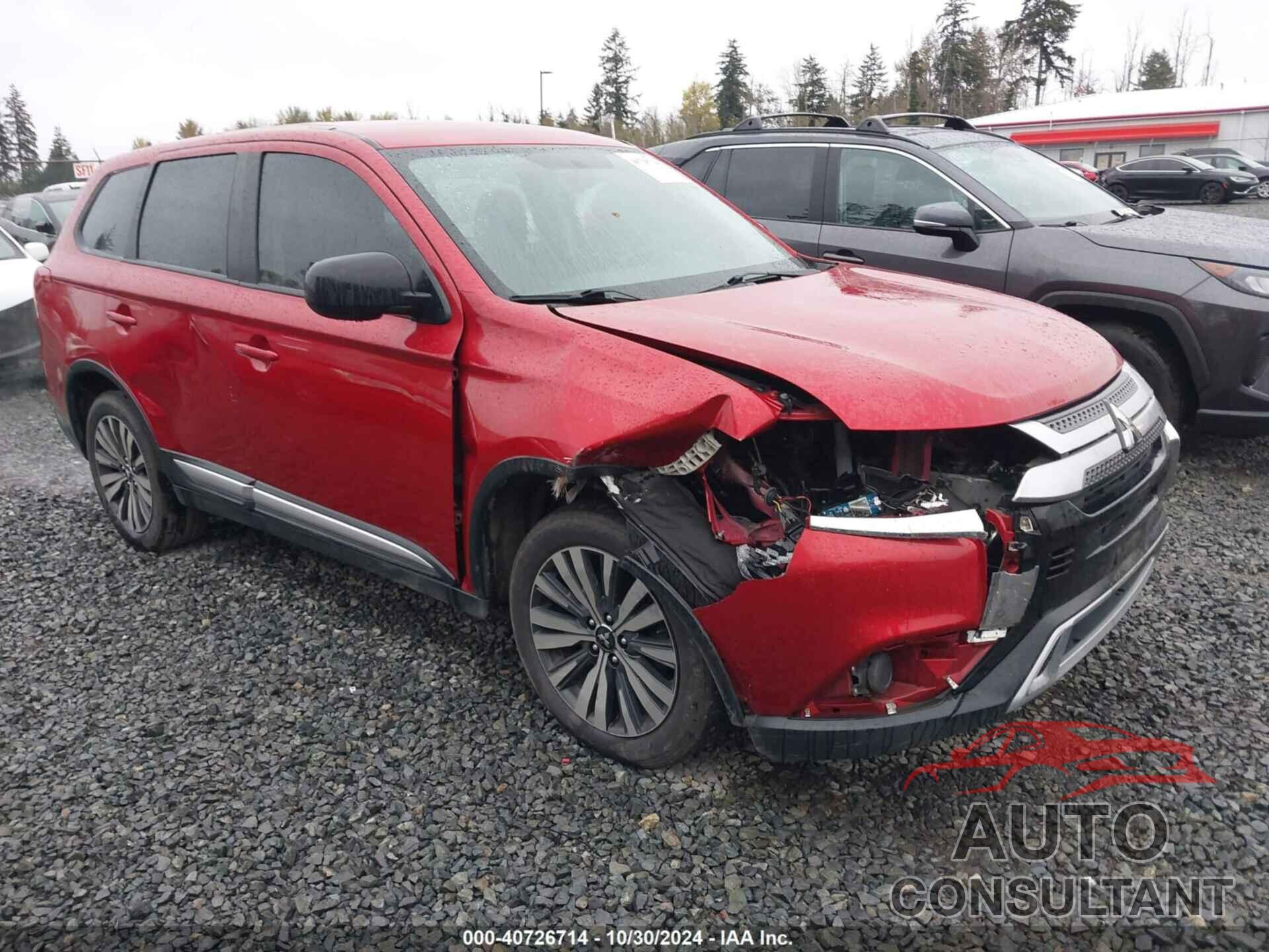 MITSUBISHI OUTLANDER 2019 - JA4AD2A3XKZ037336