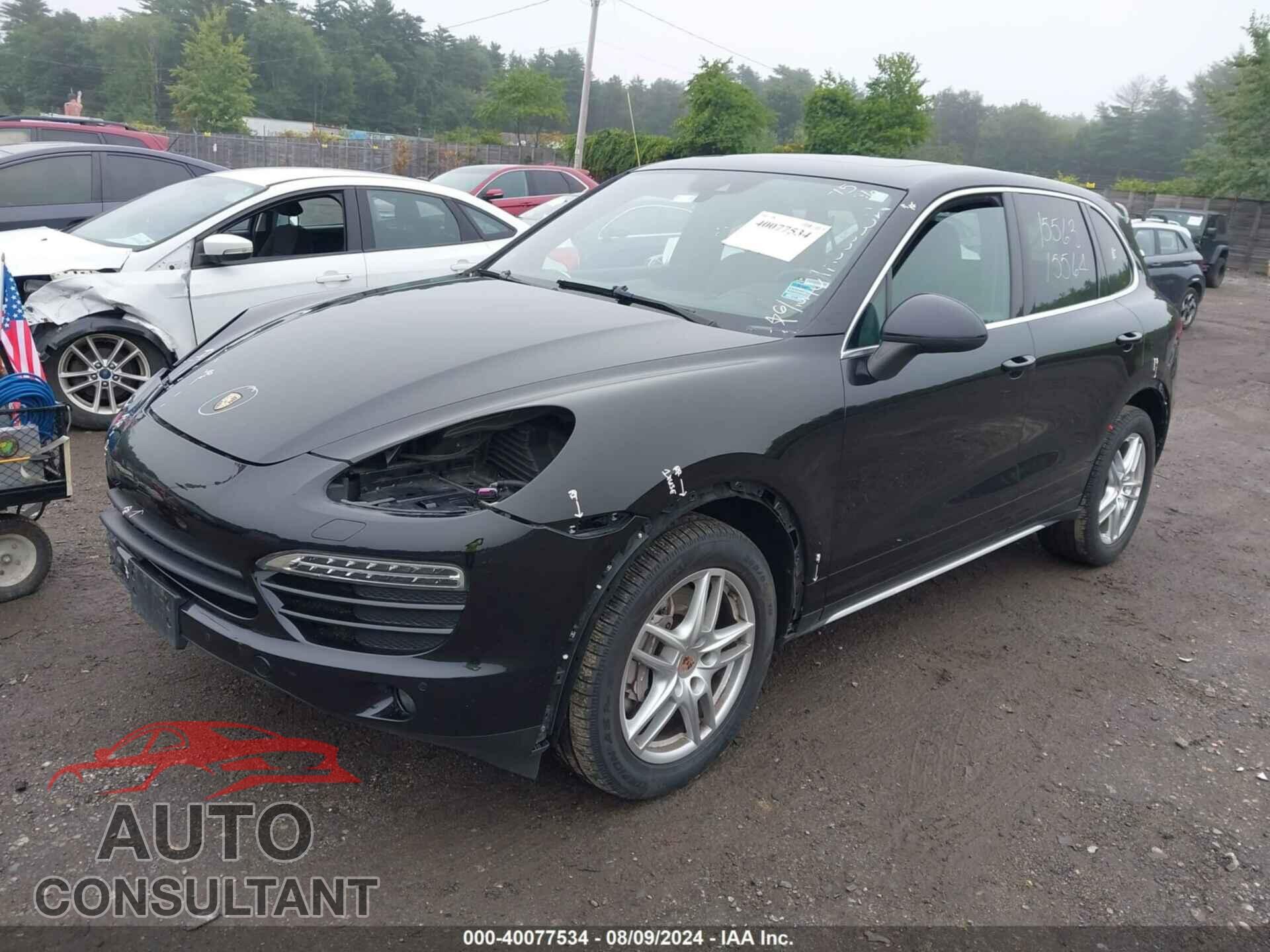 PORSCHE CAYENNE 2014 - WP1AA2A24ELA03727