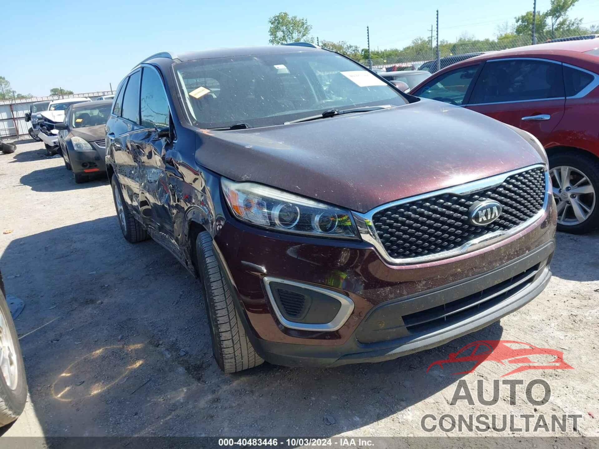 KIA SORENTO 2016 - 5XYPG4A38GG051860