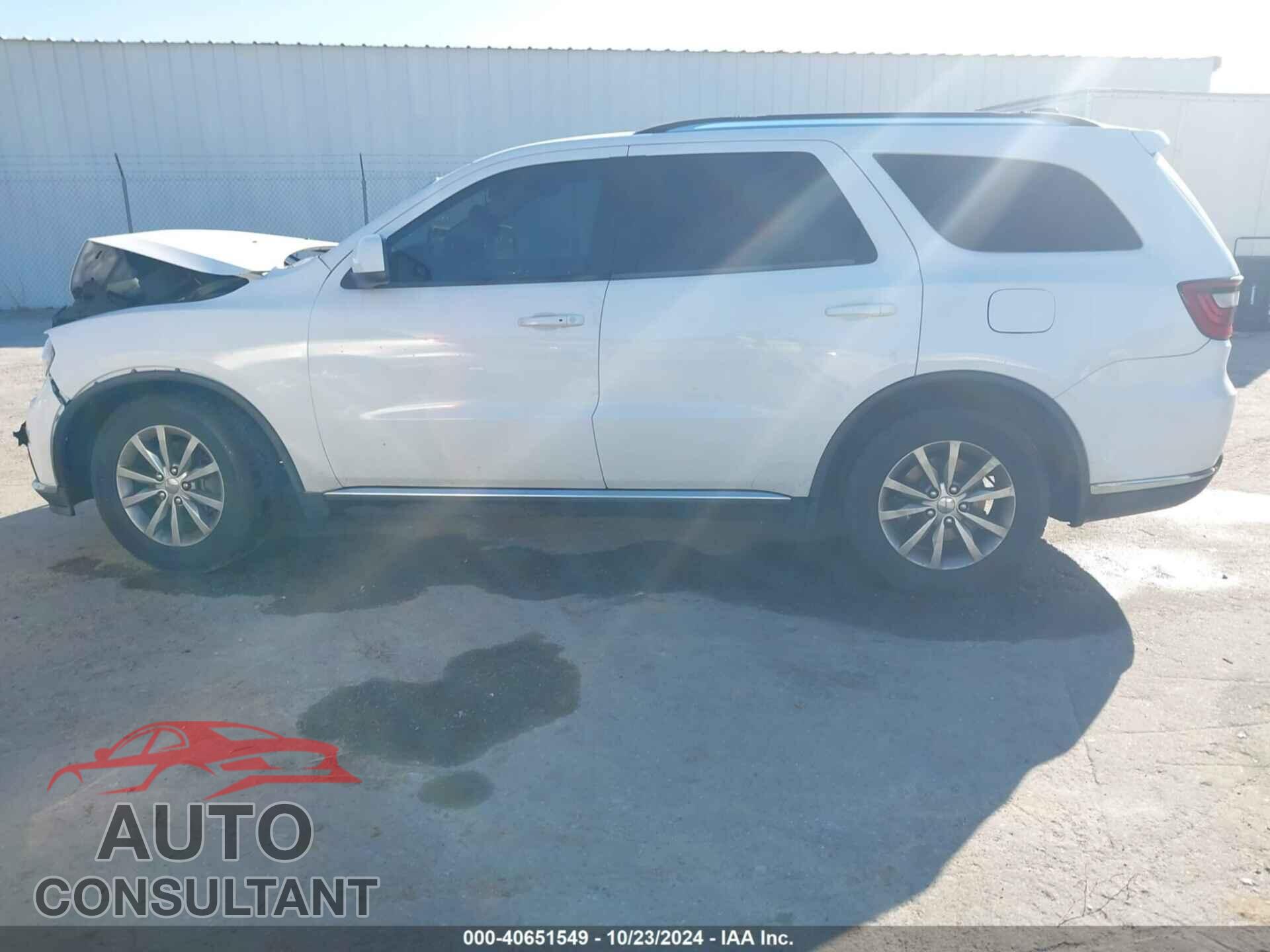 DODGE DURANGO 2017 - 1C4RDHAG0HC805769