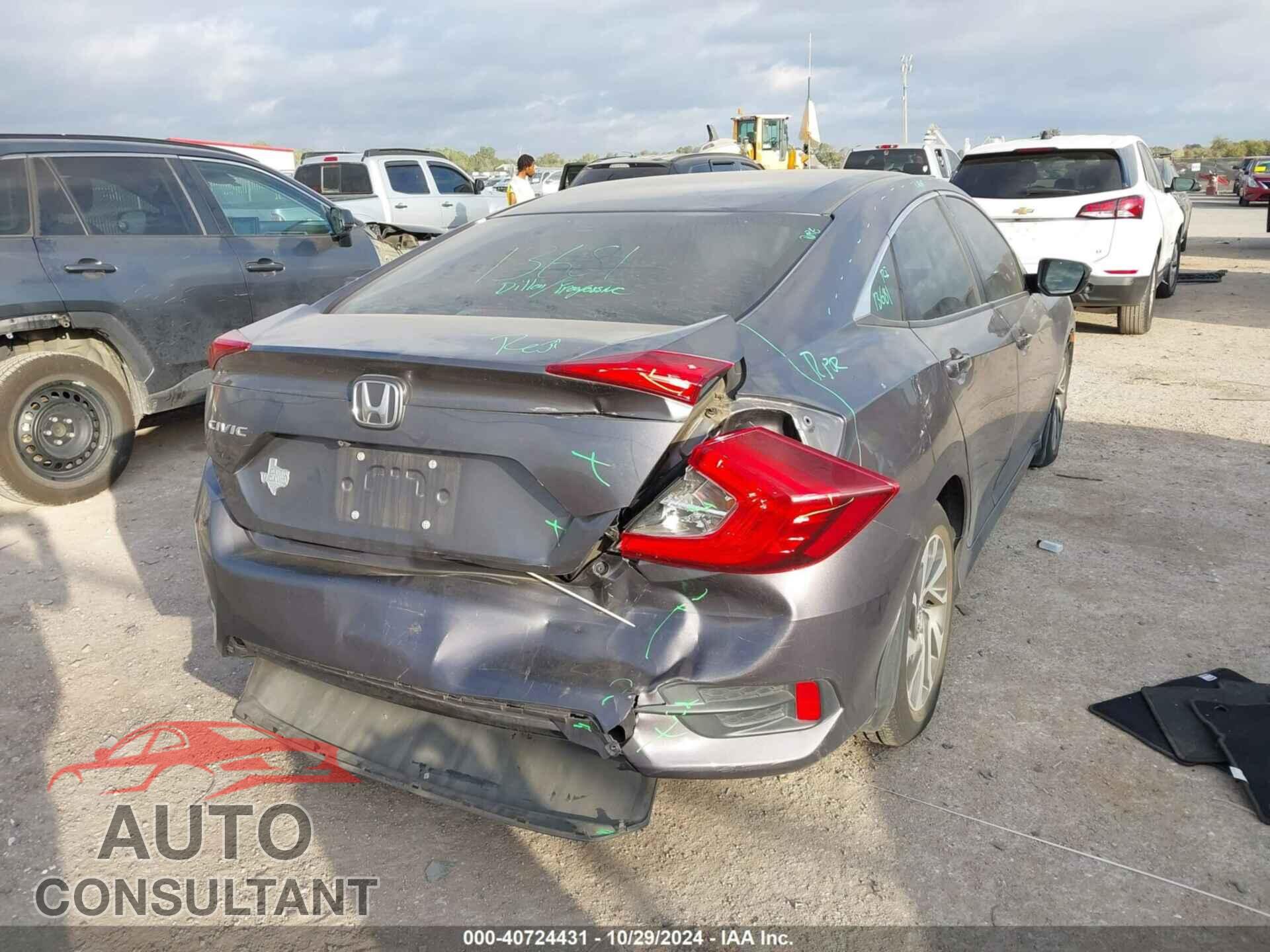 HONDA CIVIC 2016 - 2HGFC2F88GH516611