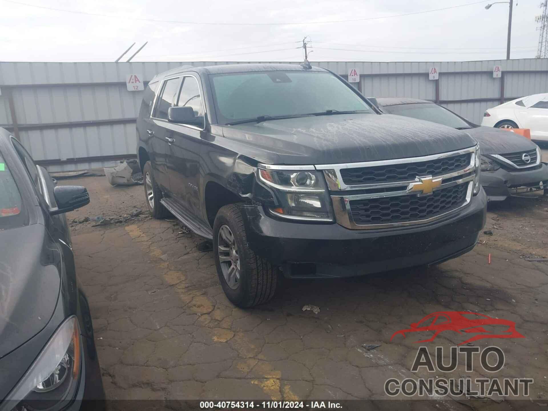 CHEVROLET TAHOE 2019 - 1GNSKBKC6KR160766