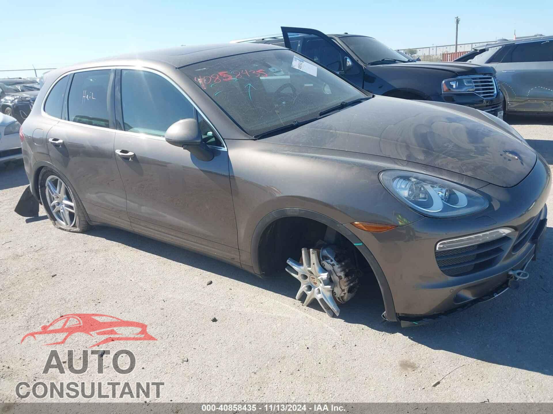 PORSCHE CAYENNE 2012 - WP1AB2A26CLA51062