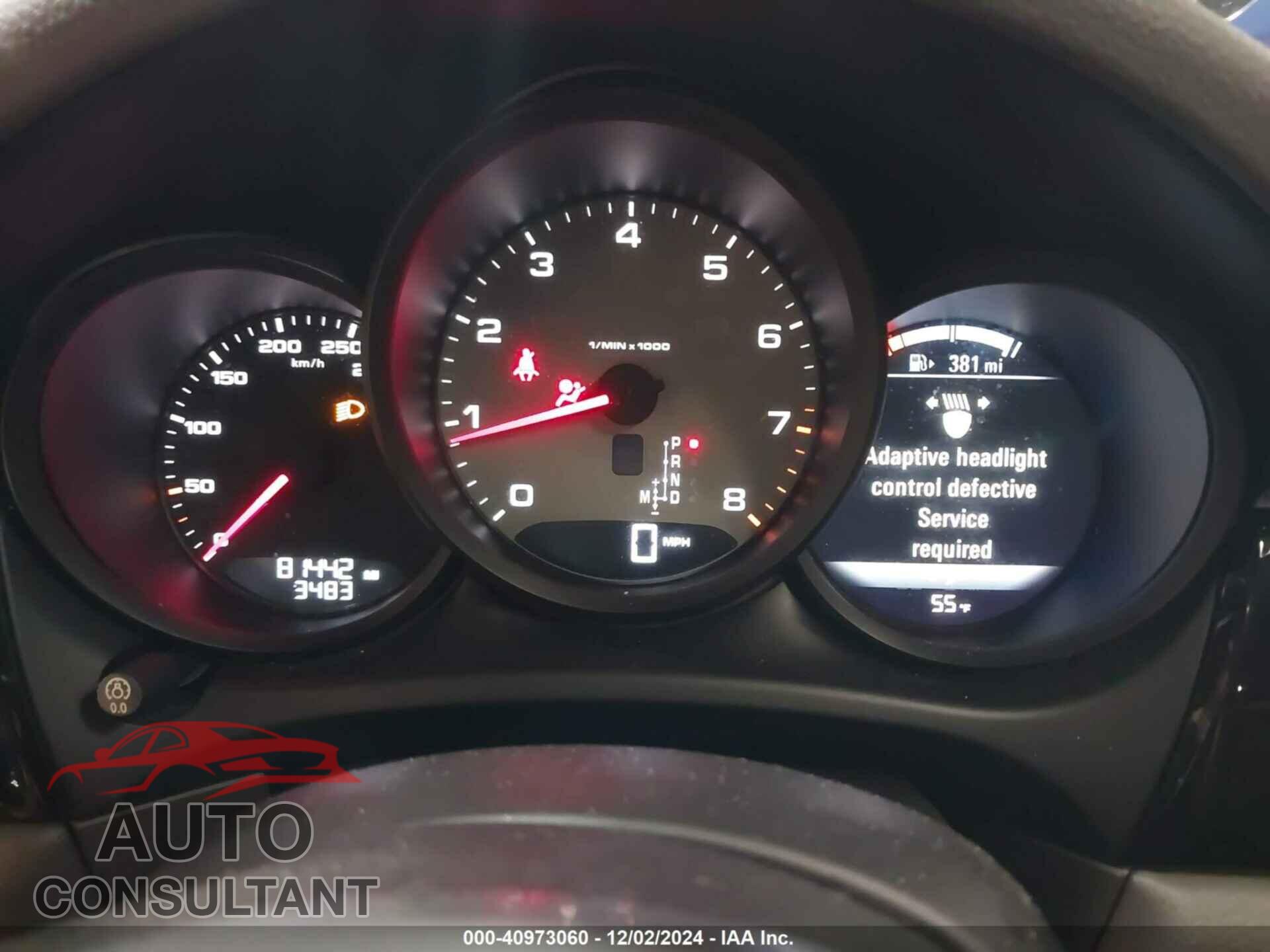 PORSCHE MACAN 2017 - WP1AB2A53HLB14460