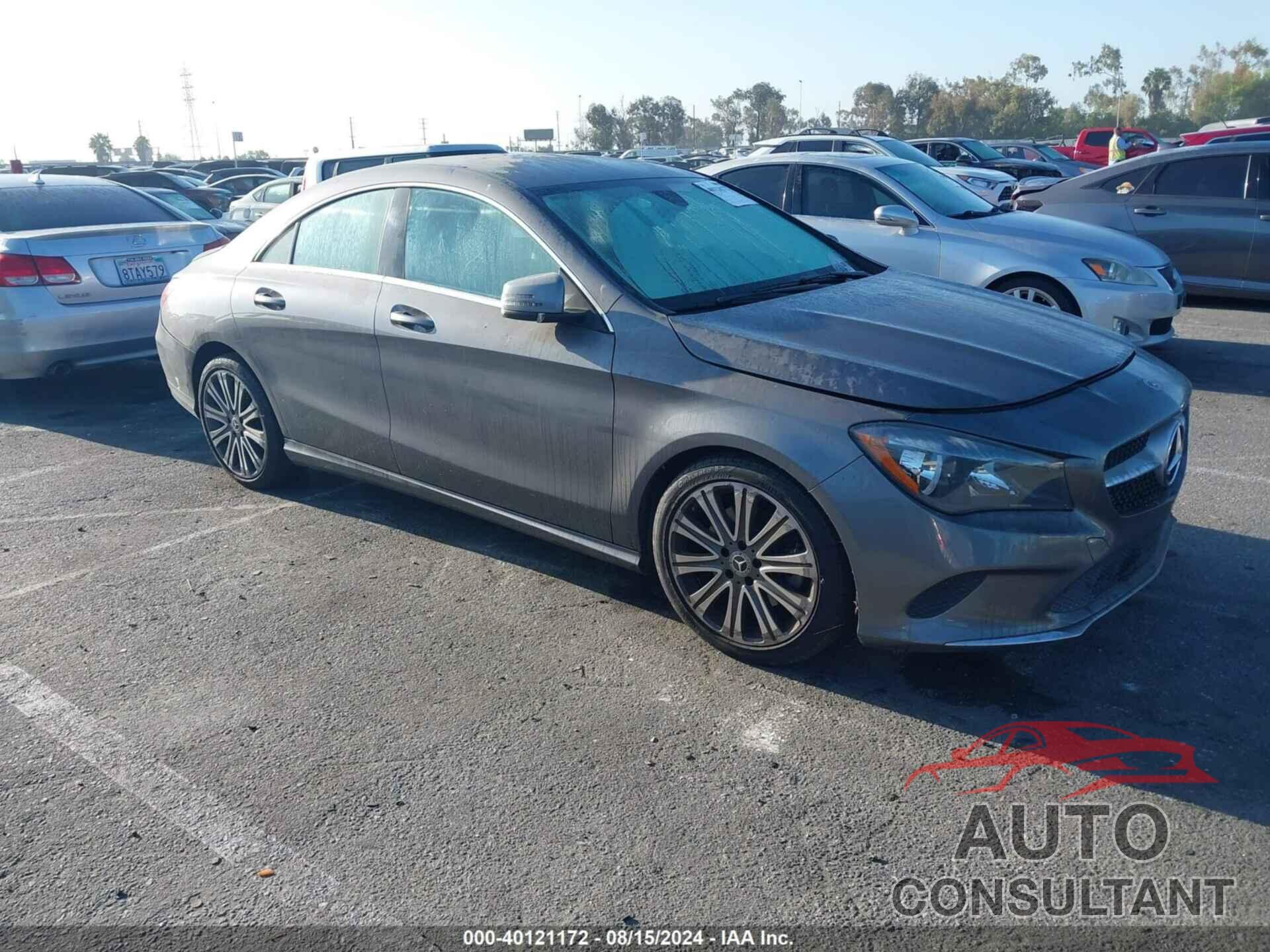 MERCEDES-BENZ CLA 250 2018 - WDDSJ4EB1JN659139