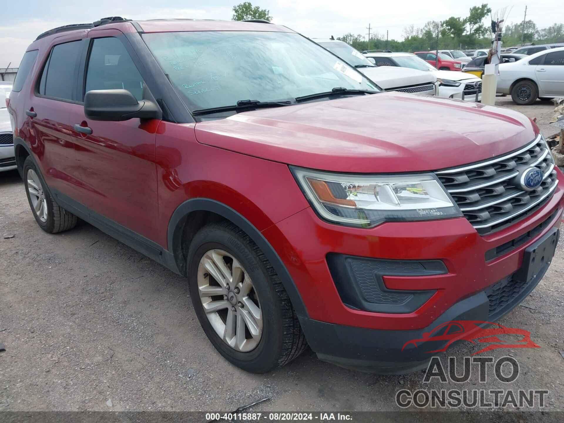 FORD EXPLORER 2016 - 1FM5K7B85GGD26014