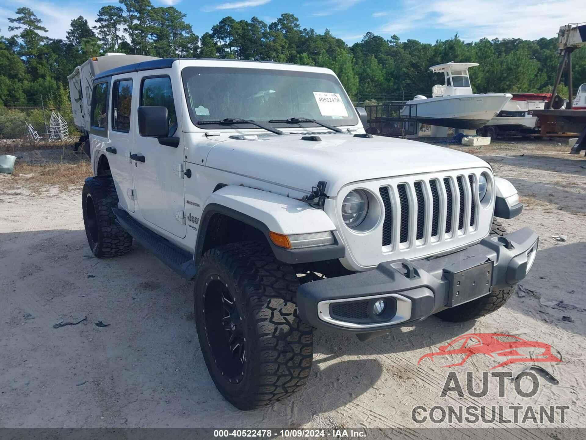 JEEP WRANGLER UNLIMITED 2018 - 1C4HJXEG4JW220092