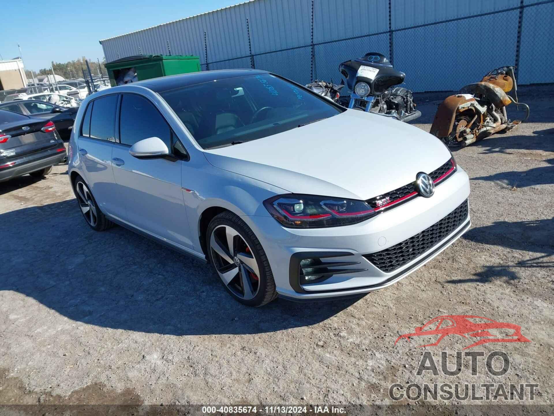 VOLKSWAGEN GOLF GTI 2020 - 3VW5T7AU2LM001916