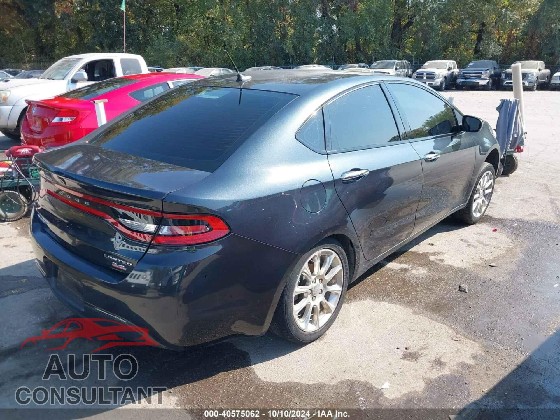 DODGE DART 2014 - 1C3CDFCB1ED917745