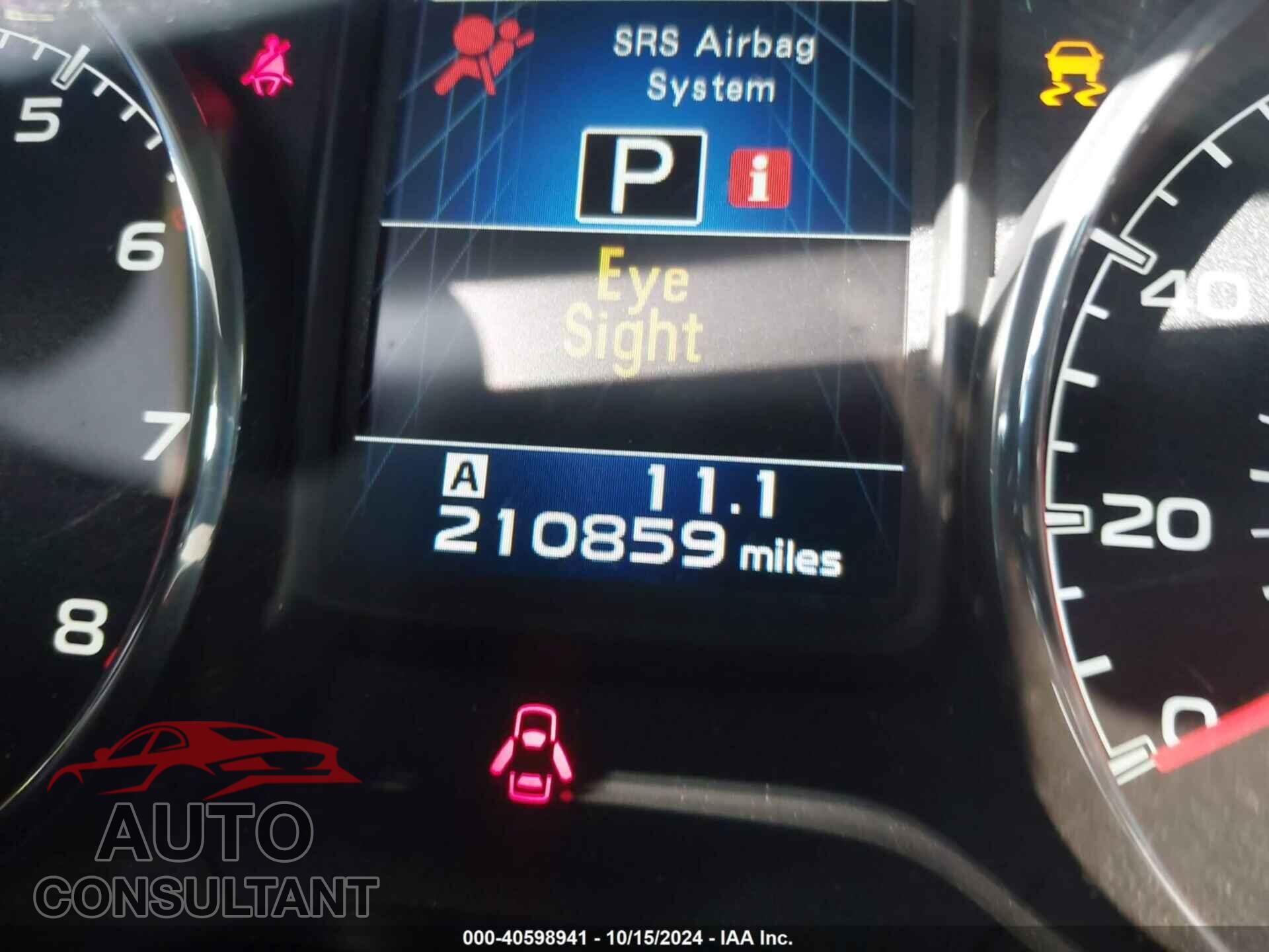 SUBARU OUTBACK 2014 - 4S4BRCPC4E3228245