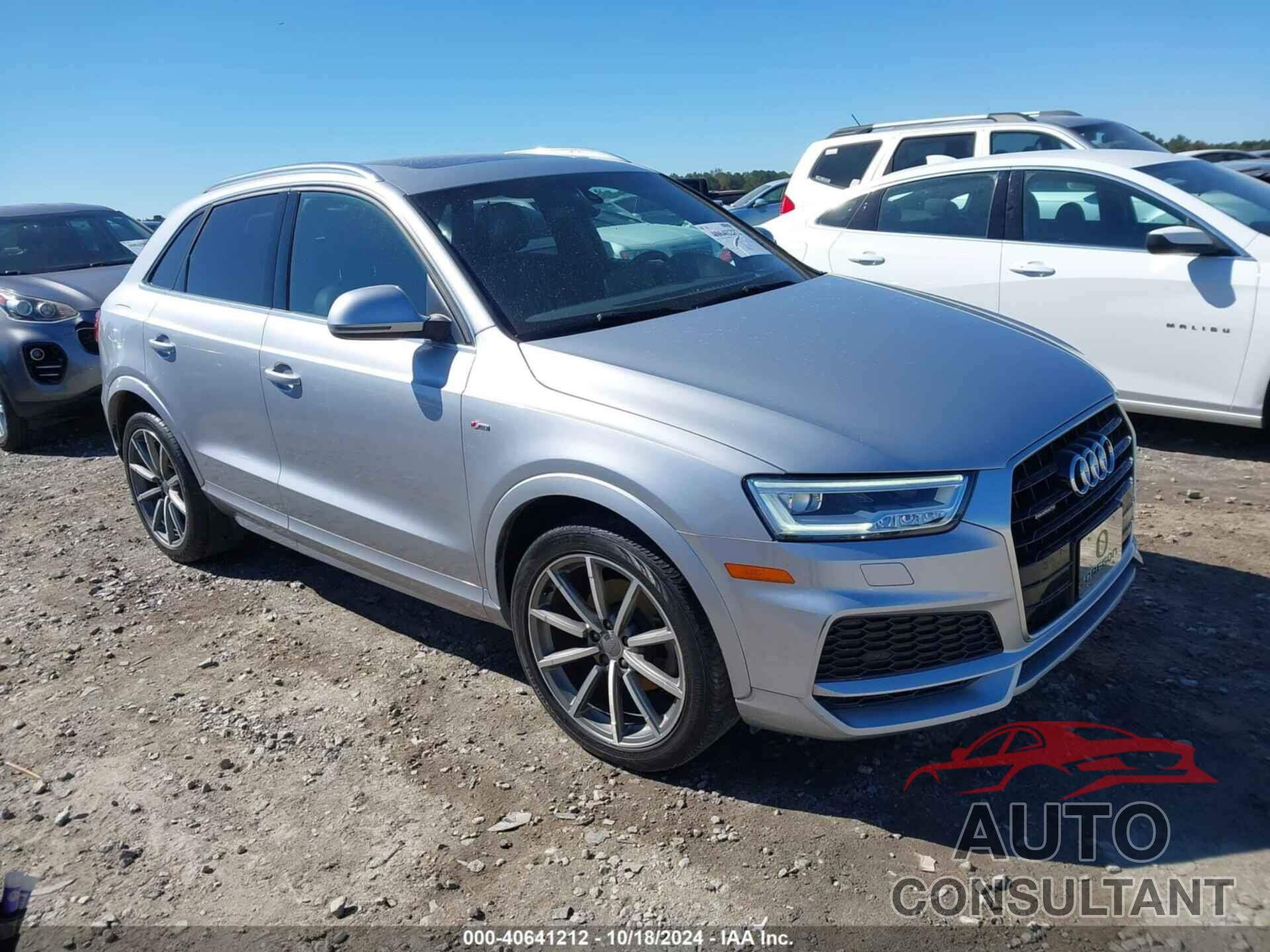 AUDI Q3 2018 - WA1JCCFS5JR019284