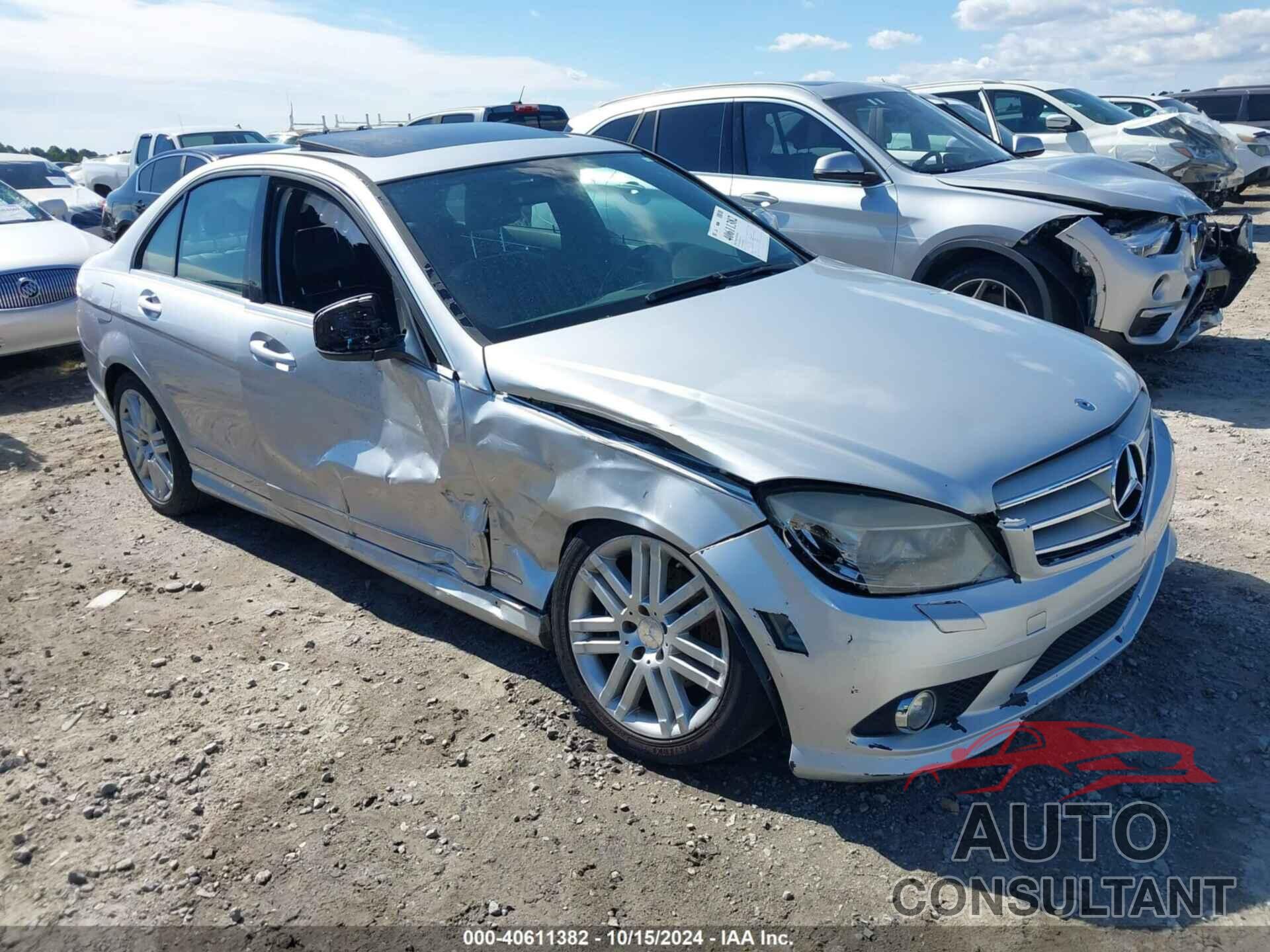 MERCEDES-BENZ C 300 2009 - WDDGF81X19R079460