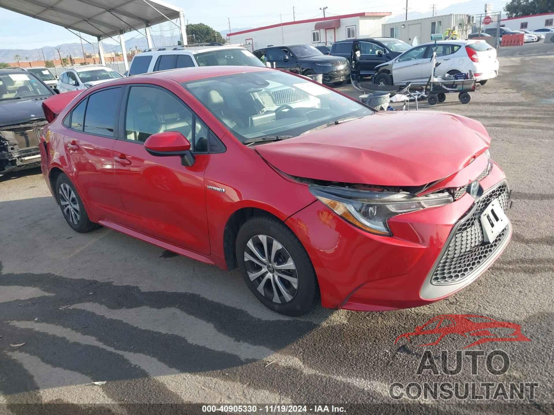 TOYOTA COROLLA 2021 - JTDEAMDE1MJ030964