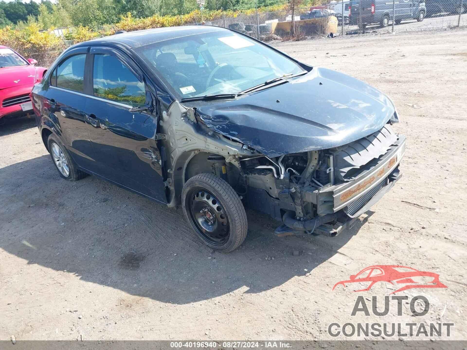 CHEVROLET SONIC 2017 - 1G1JD5SB2H4124420