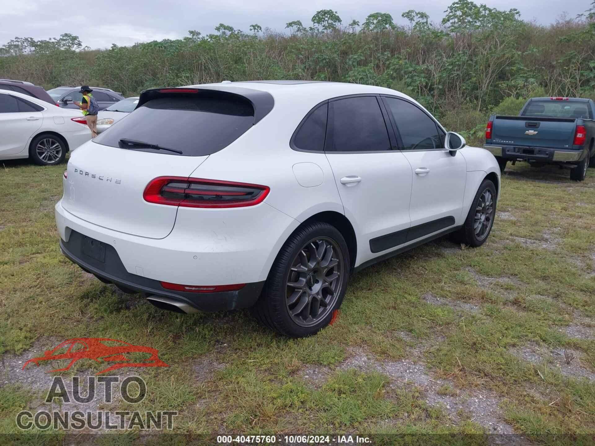 PORSCHE MACAN 2017 - WP1AA2A57HLB04808