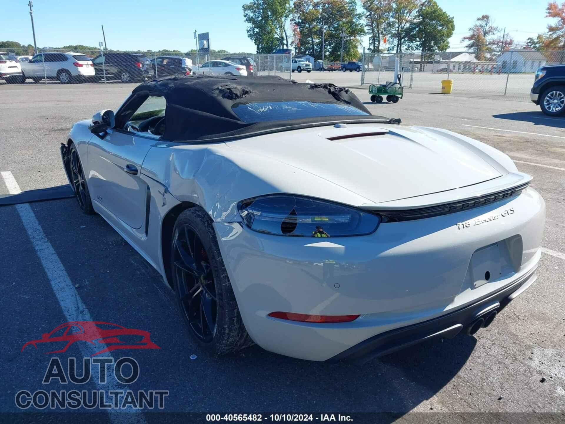 PORSCHE 718 BOXSTER 2018 - WP0CB2A87JS229367