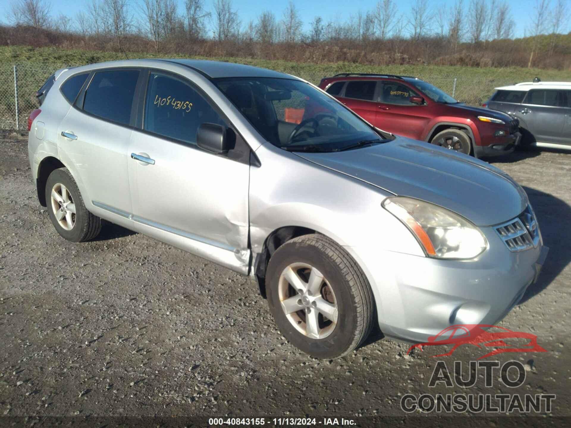 NISSAN ROGUE 2012 - JN8AS5MVXCW393996