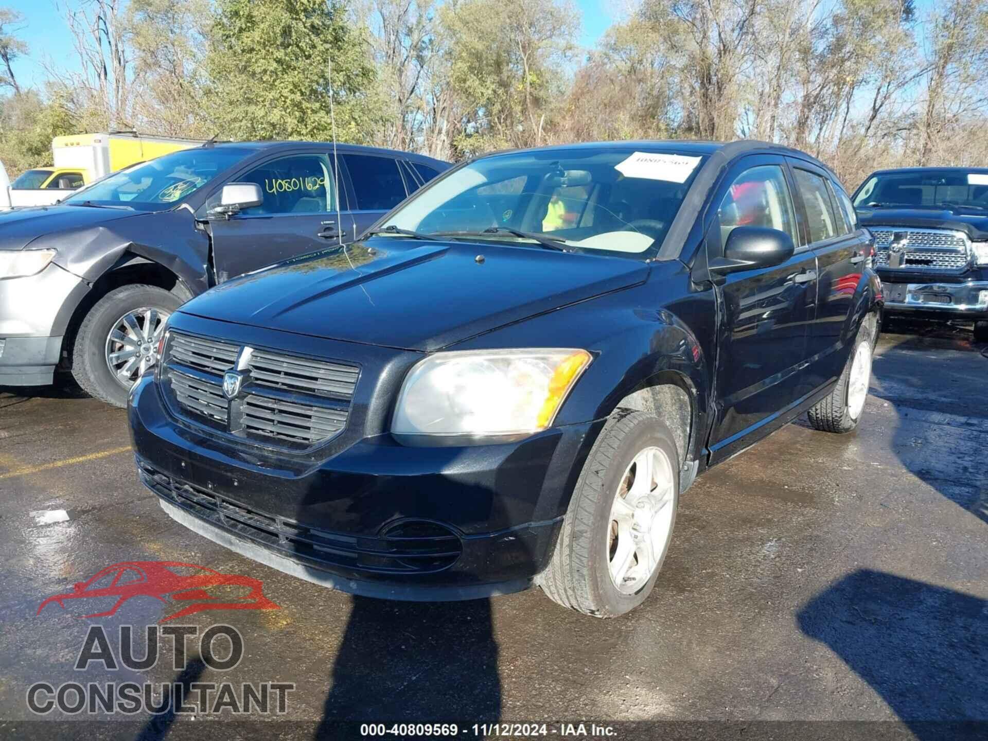 DODGE CALIBER 2009 - 1B3HB28C89D225734