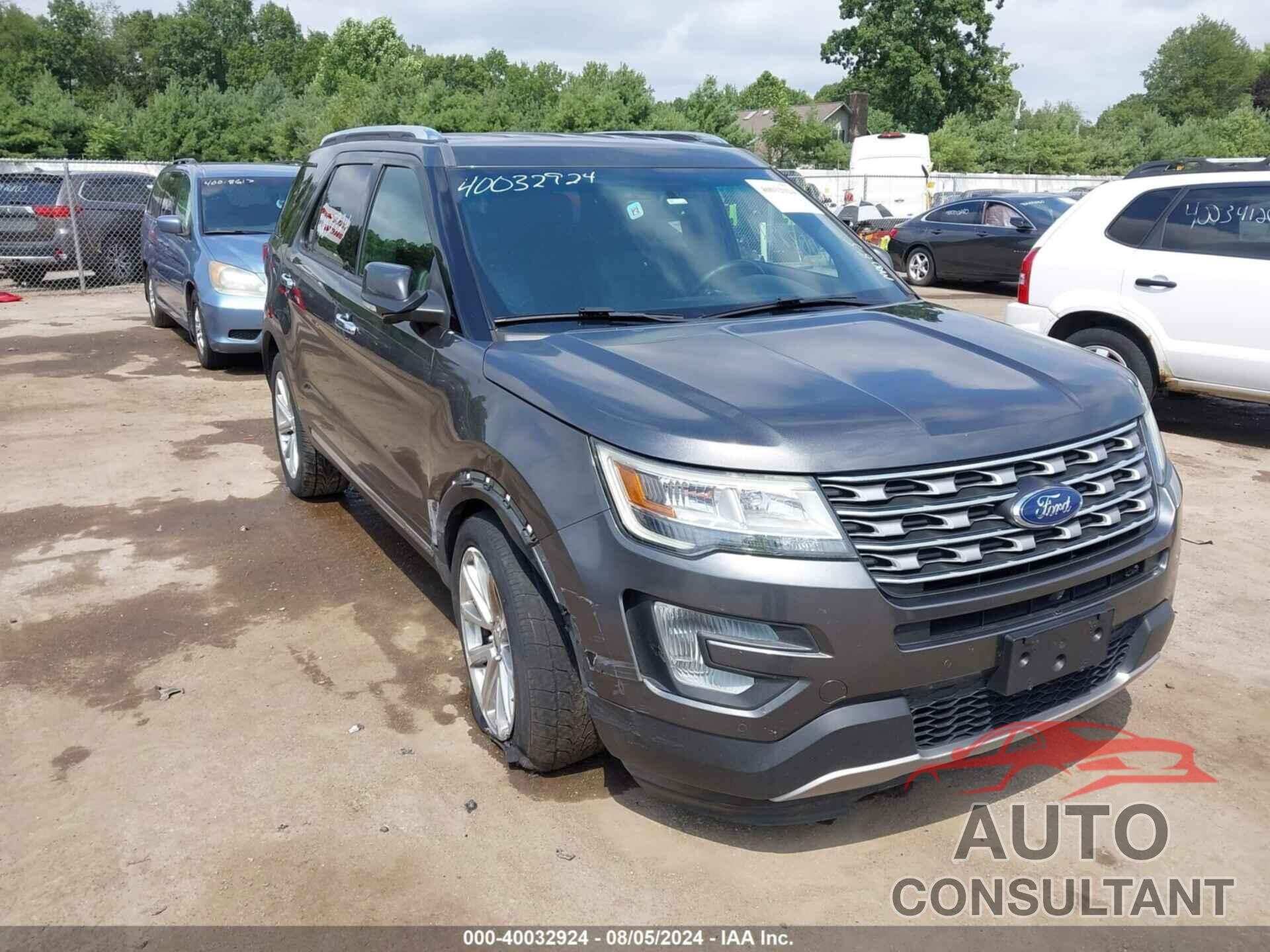 FORD EXPLORER 2017 - 1FM5K8F82HGA17862