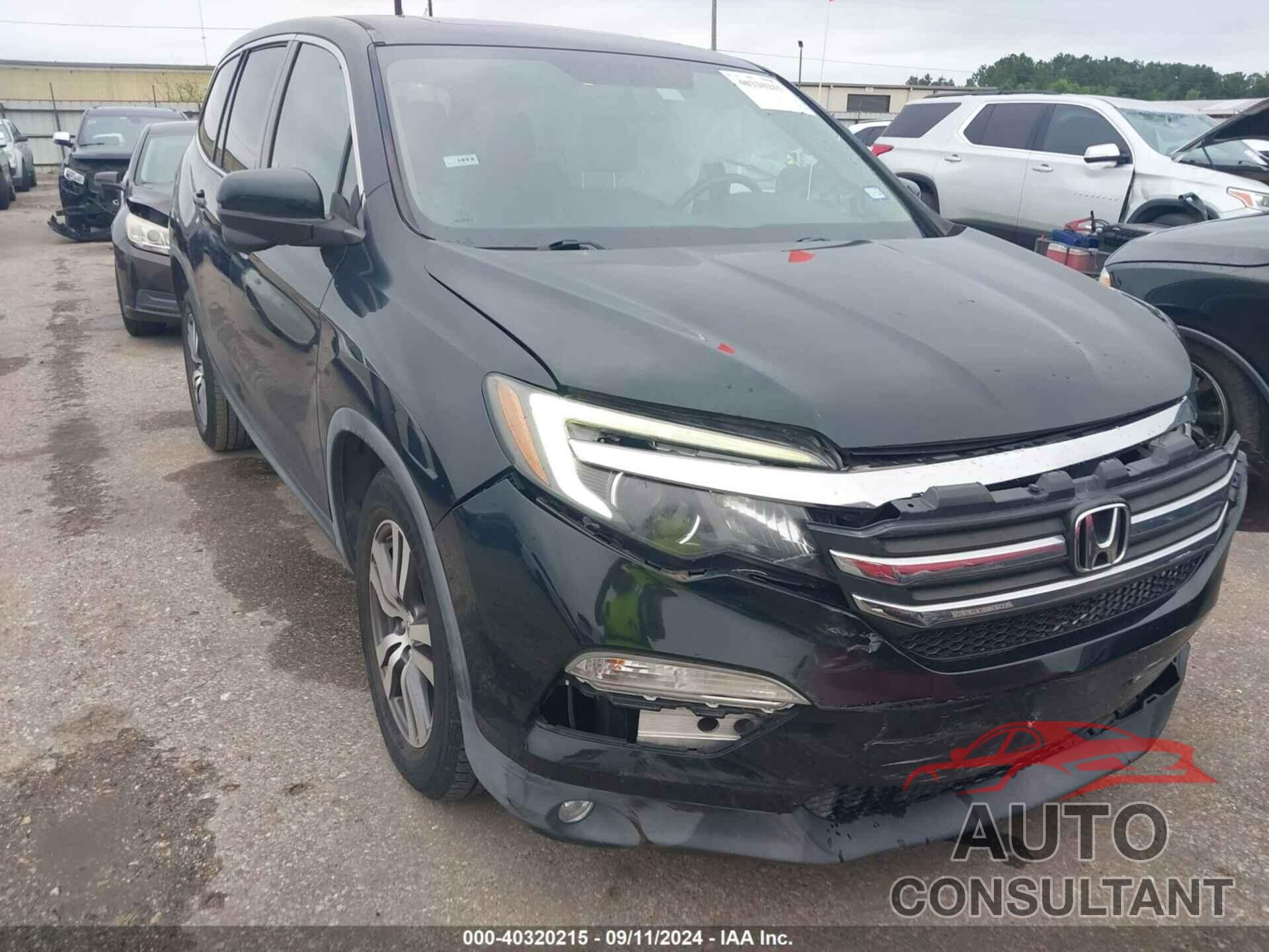 HONDA PILOT 2016 - 5FNYF5H54GB054539