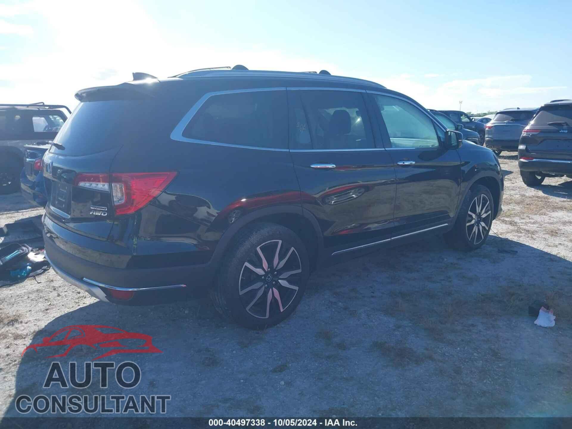 HONDA PILOT 2019 - 5FNYF6H9XKB013169