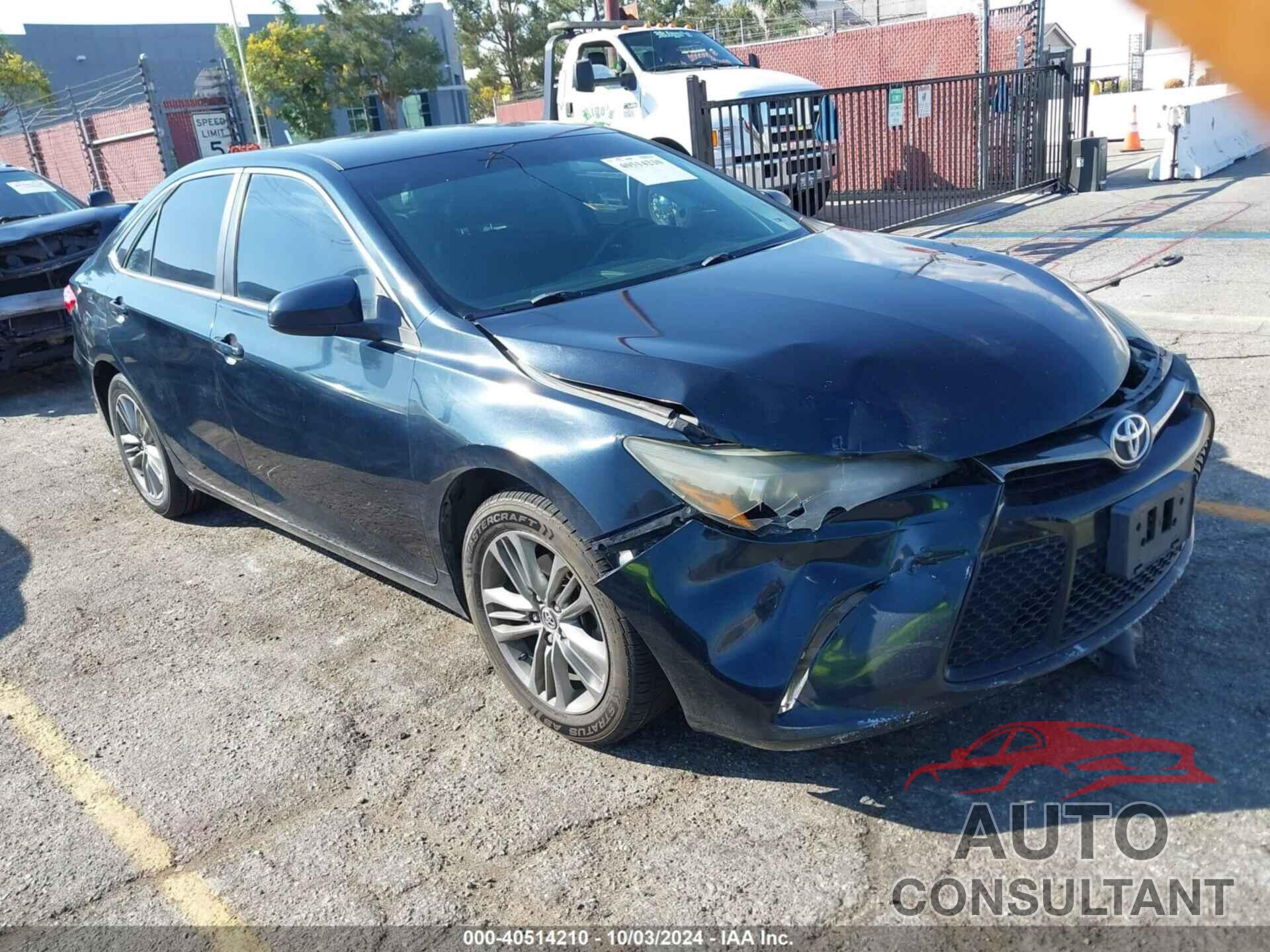 TOYOTA CAMRY 2016 - 4T1BF1FK2GU164080