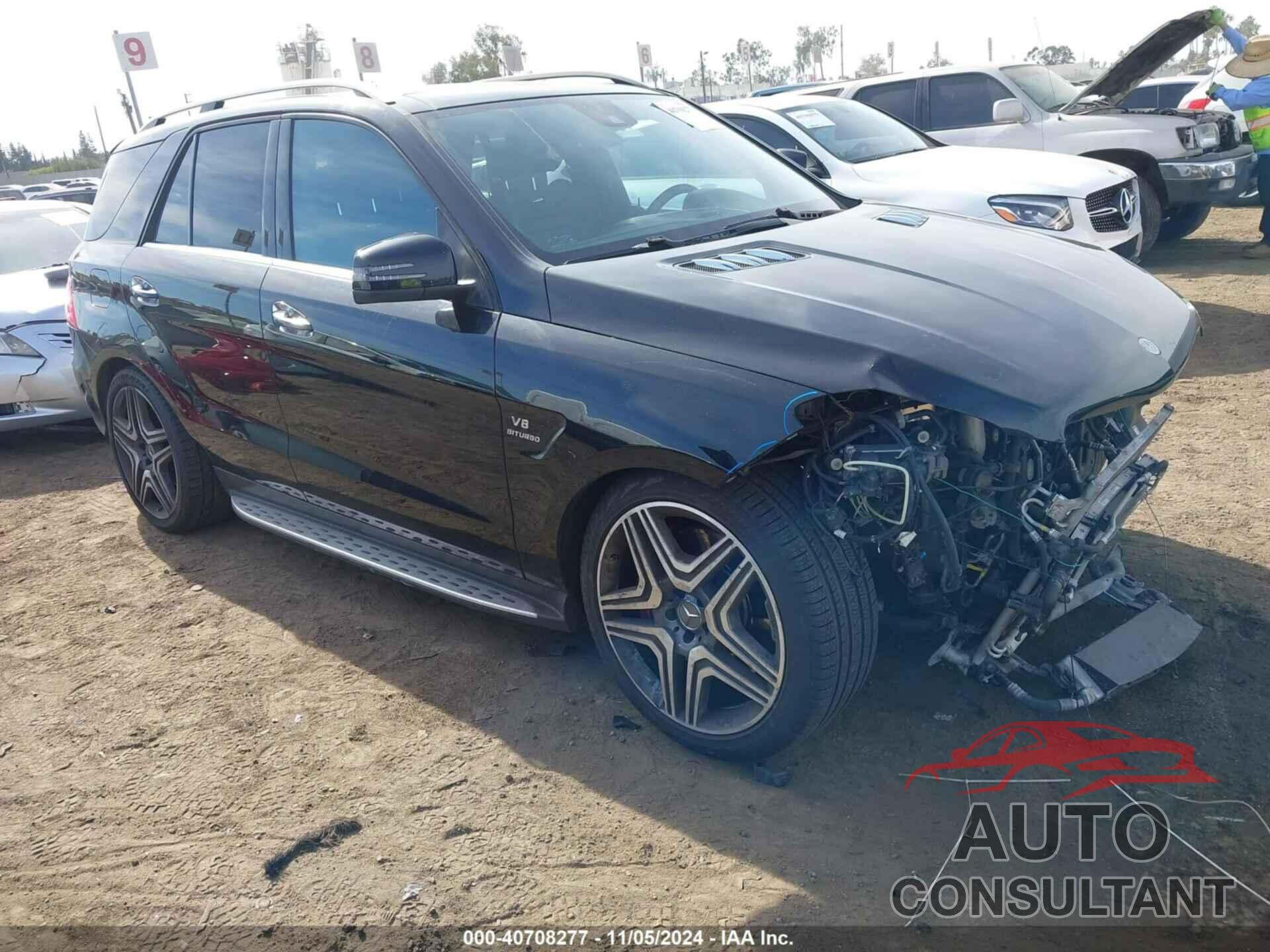 MERCEDES-BENZ ML 63 AMG 2012 - 4JGDA7EB9CA063495